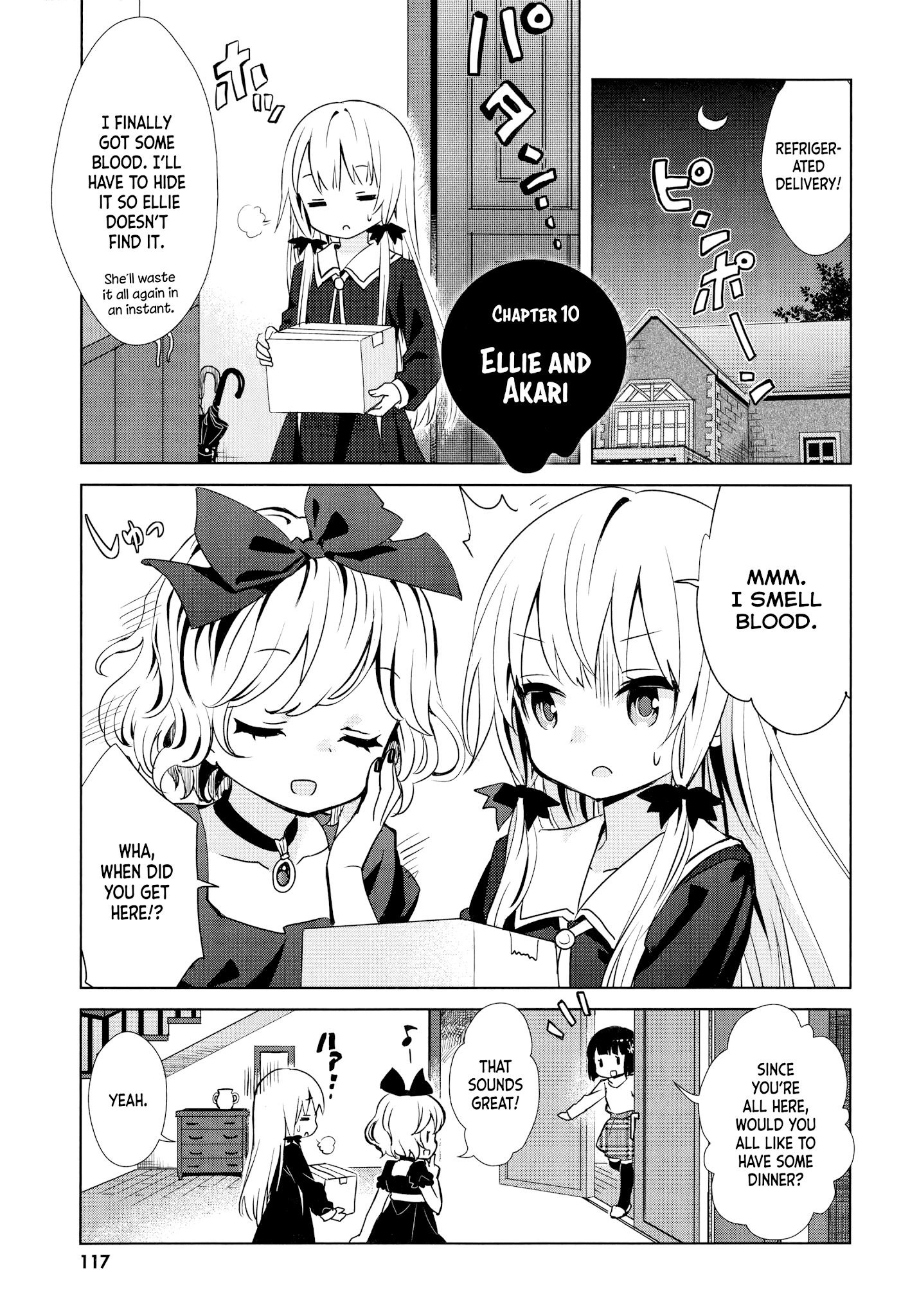 Tonari no Kyuuketsuki-san chapter 10 - page 1