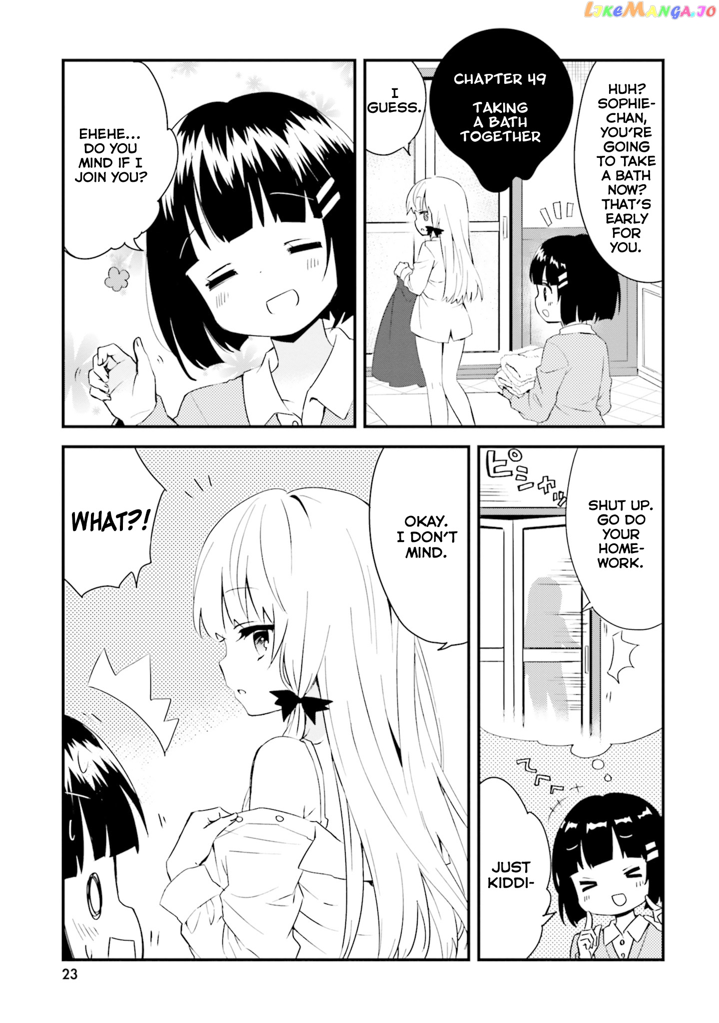 Tonari no Kyuuketsuki-san chapter 49 - page 1