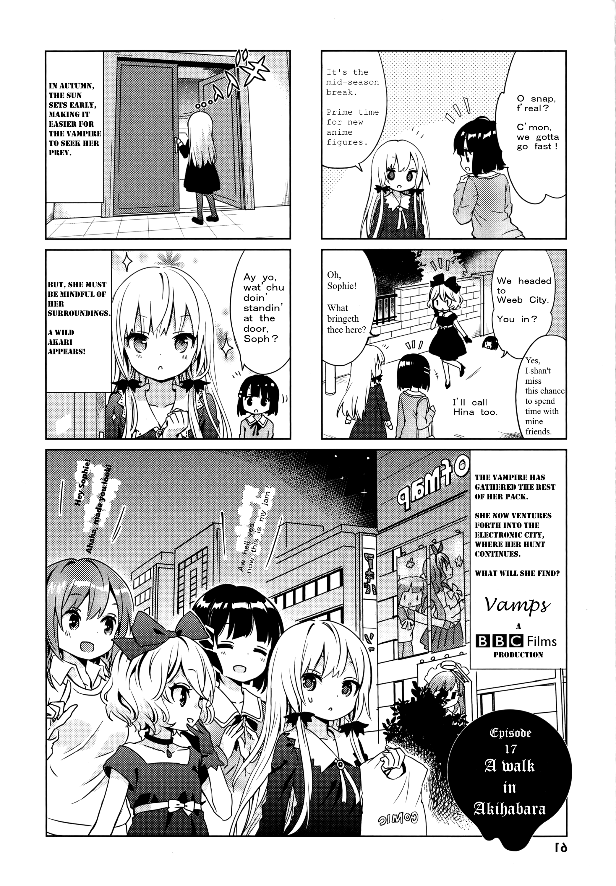 Tonari no Kyuuketsuki-san chapter 17 - page 1