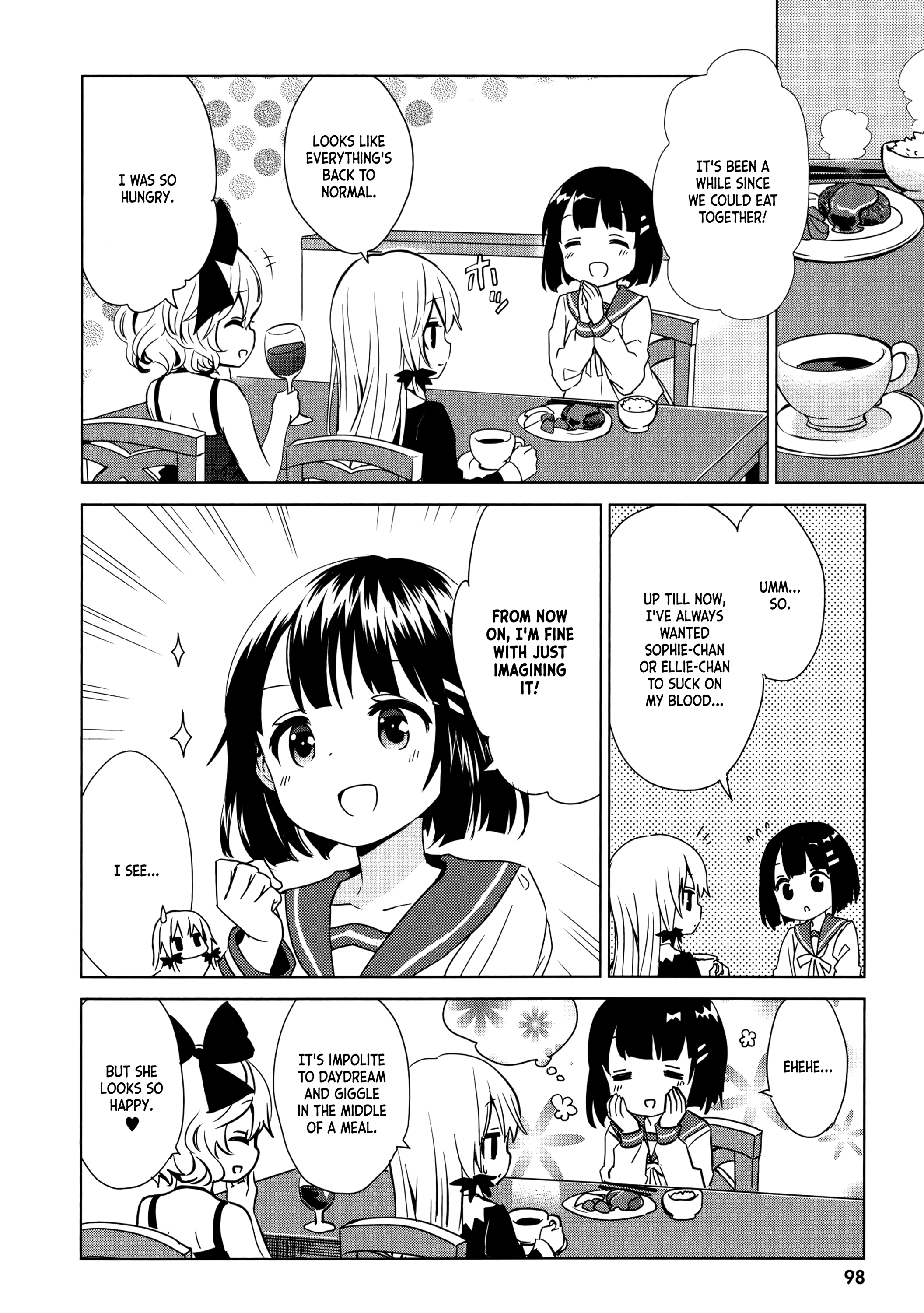 Tonari no Kyuuketsuki-san chapter 20 - page 8