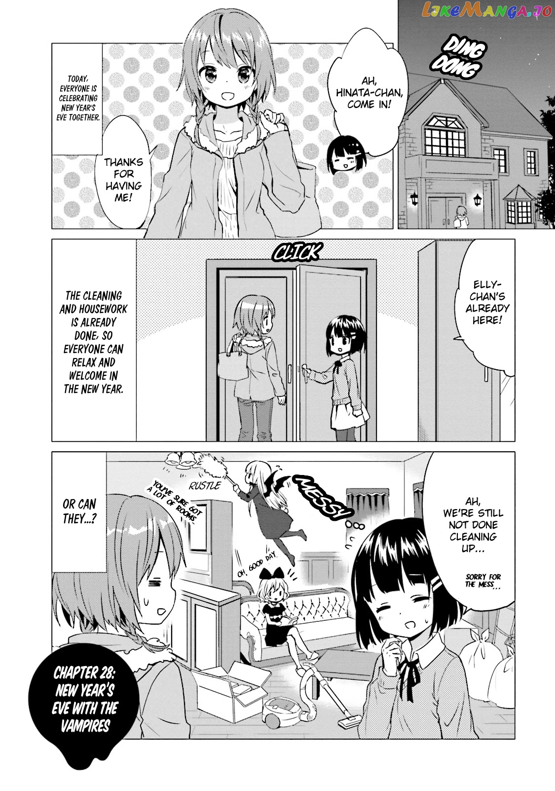 Tonari no Kyuuketsuki-san chapter 28 - page 1