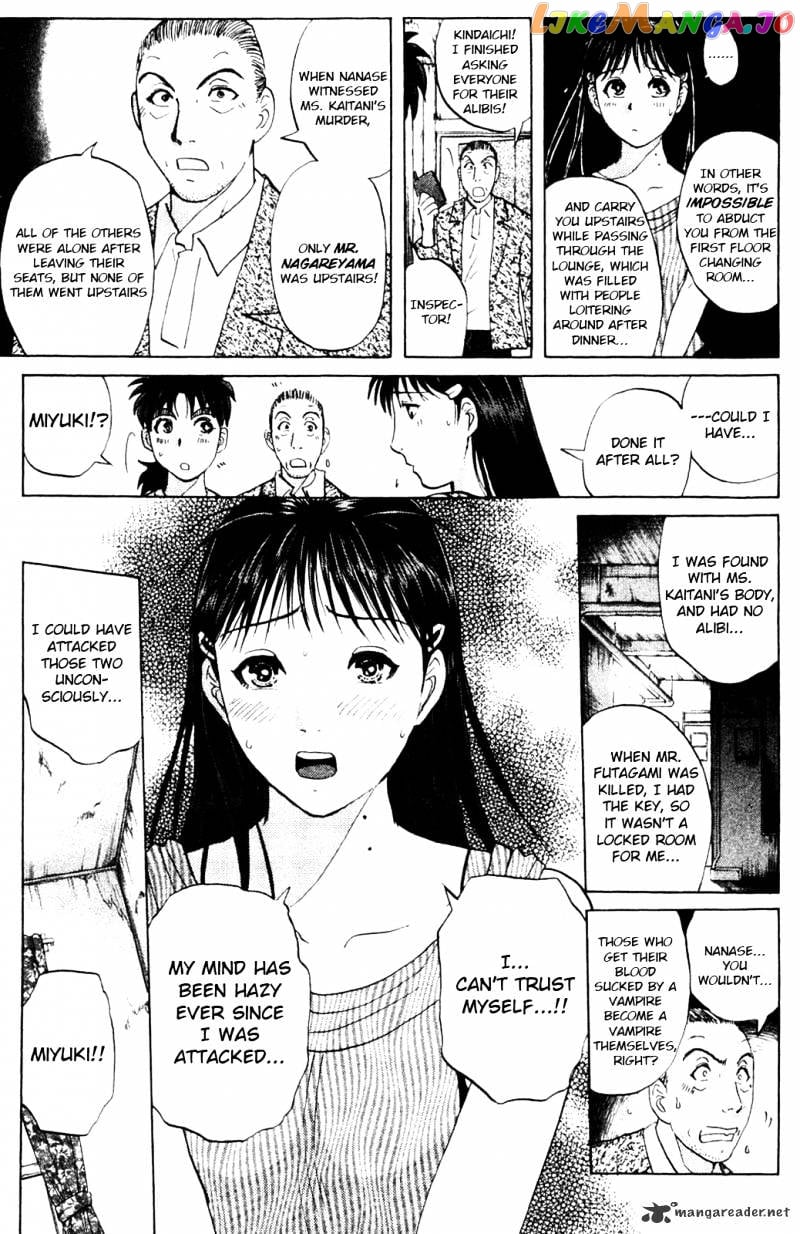 Kindaichi Shounen No Jikenbo Vanpaia Densetsu Satsujin Jiken chapter 5 - page 9