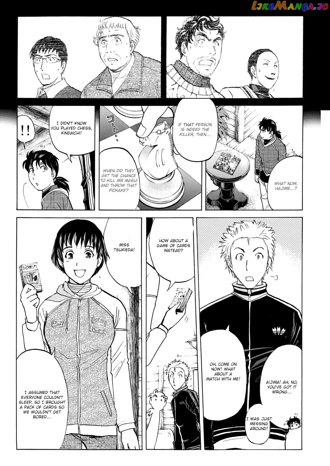 Kindaichi Shounen No Jikenbo Vanpaia Densetsu Satsujin Jiken chapter 47 - page 14