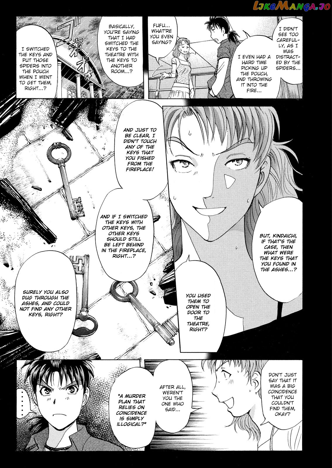 Kindaichi Shounen No Jikenbo Vanpaia Densetsu Satsujin Jiken chapter 20 - page 14
