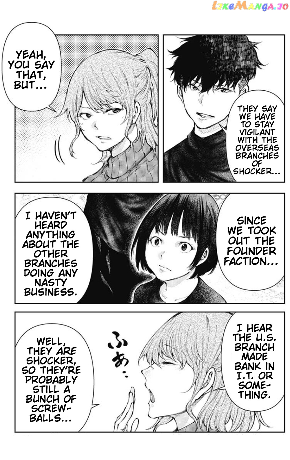 There is no true peace in this world -Shin Kamen Rider SHOCKER SIDE- chapter 16 - page 13