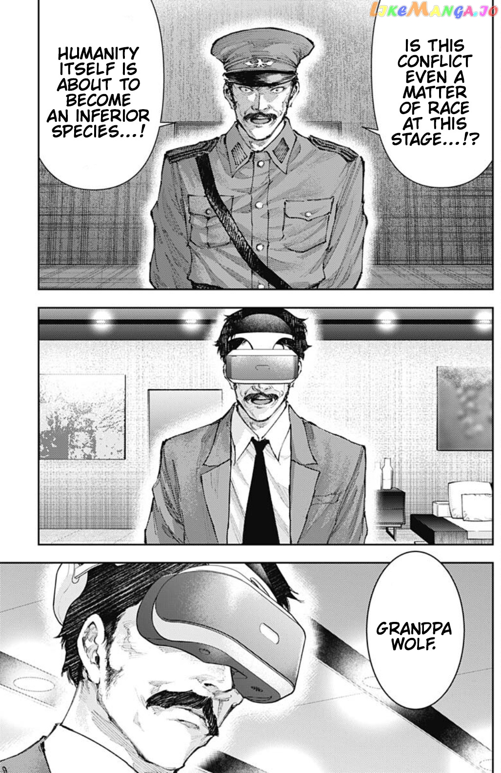 There is no true peace in this world -Shin Kamen Rider SHOCKER SIDE- chapter 16 - page 16