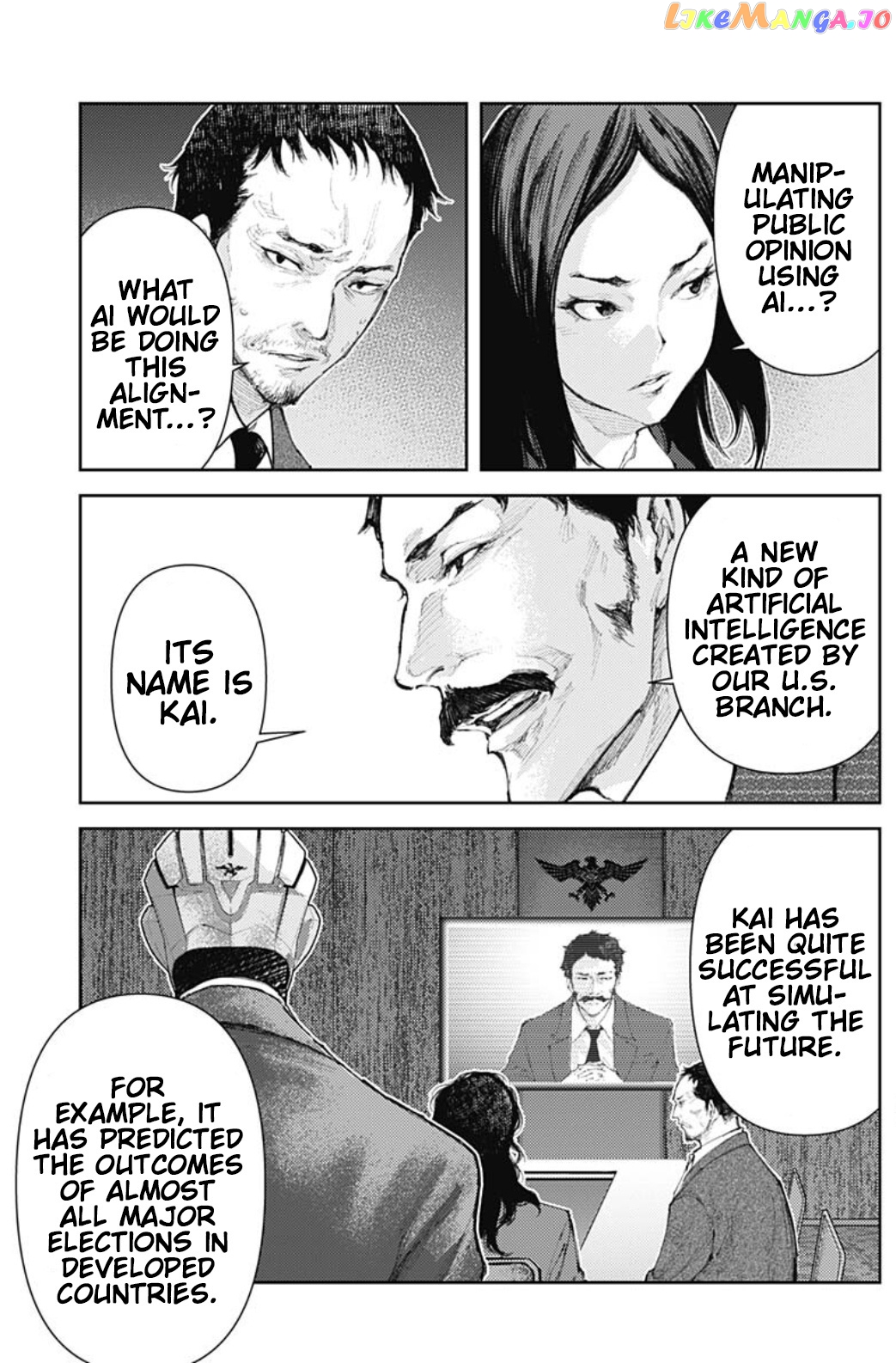 There is no true peace in this world -Shin Kamen Rider SHOCKER SIDE- chapter 17 - page 15