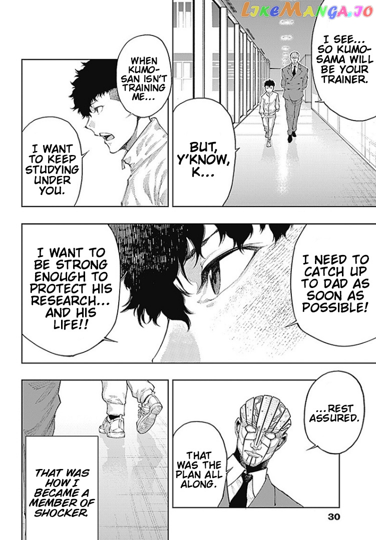 There is no true peace in this world -Shin Kamen Rider SHOCKER SIDE- chapter 4 - page 17