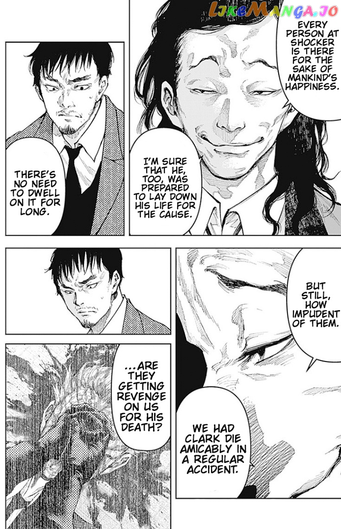 There is no true peace in this world -Shin Kamen Rider SHOCKER SIDE- chapter 5 - page 16
