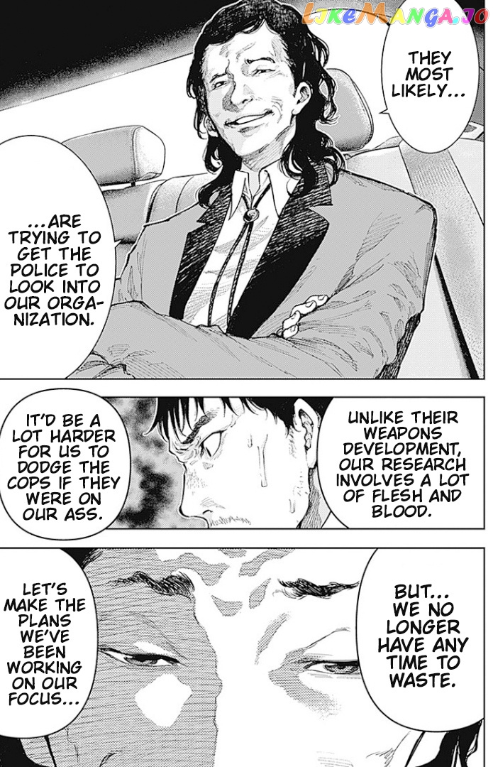 There is no true peace in this world -Shin Kamen Rider SHOCKER SIDE- chapter 5 - page 17