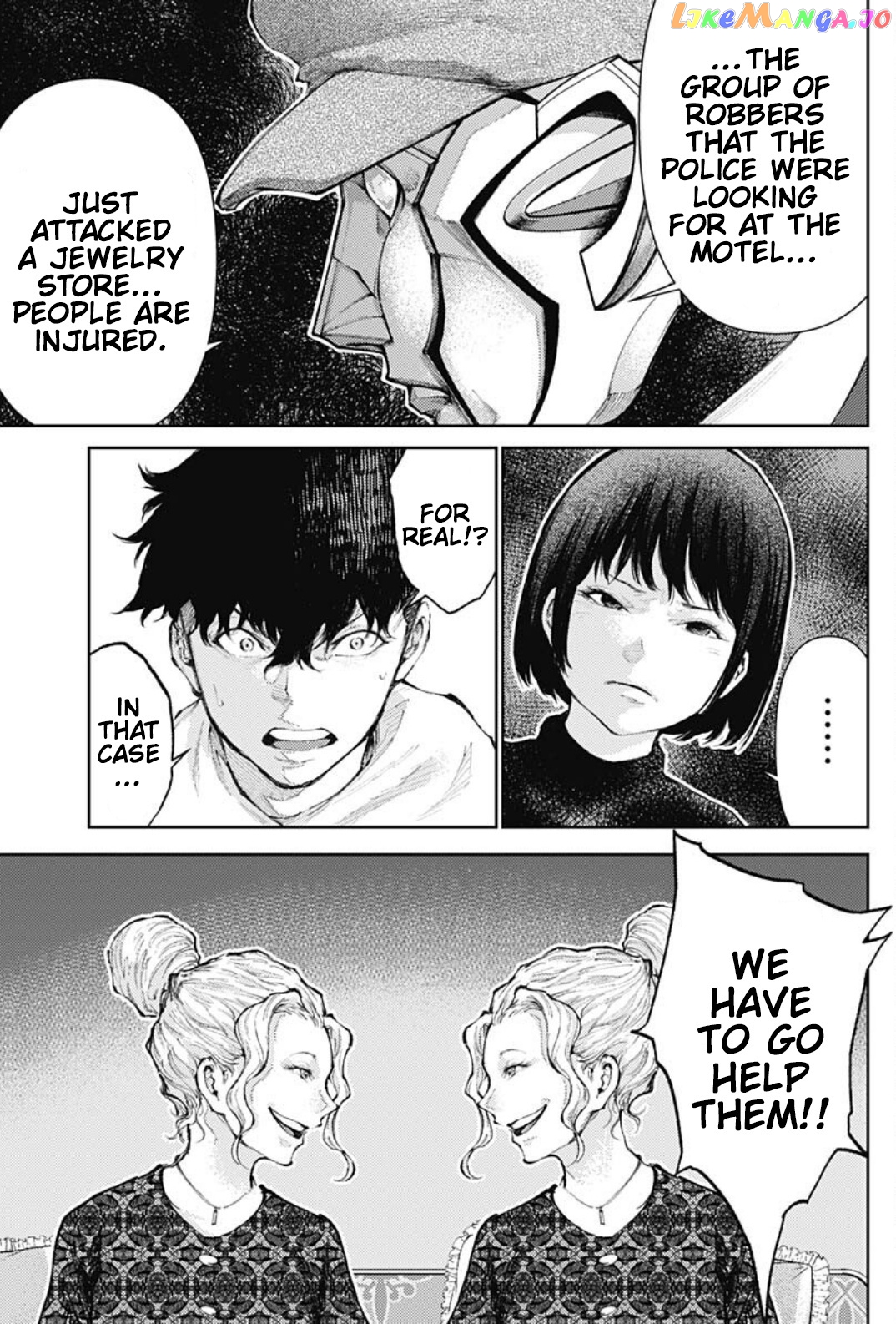There is no true peace in this world -Shin Kamen Rider SHOCKER SIDE- chapter 21 - page 18