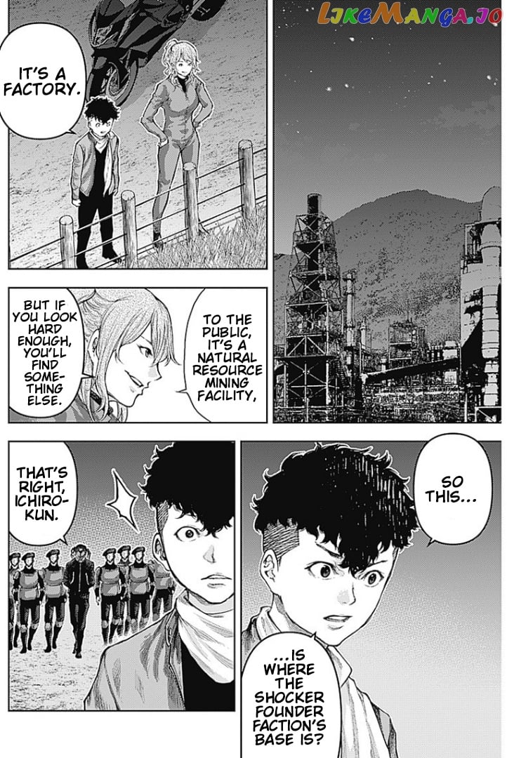 There is no true peace in this world -Shin Kamen Rider SHOCKER SIDE- chapter 8 - page 4