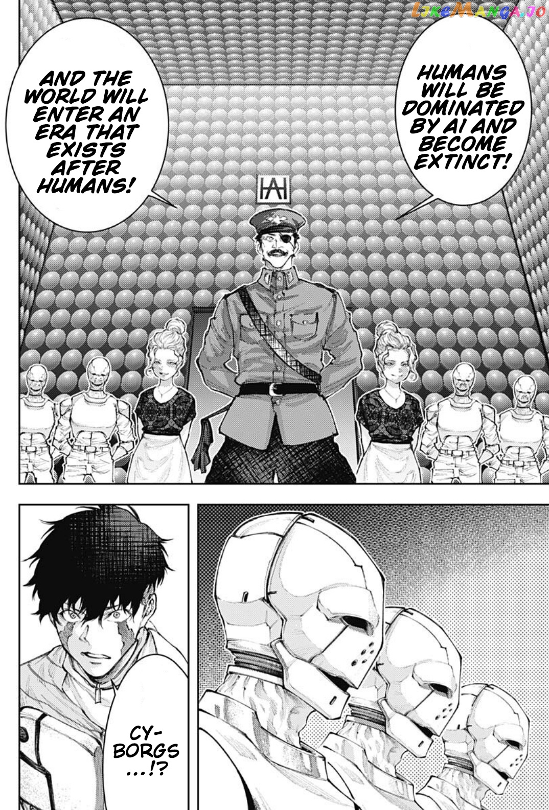 There is no true peace in this world -Shin Kamen Rider SHOCKER SIDE- chapter 24 - page 4