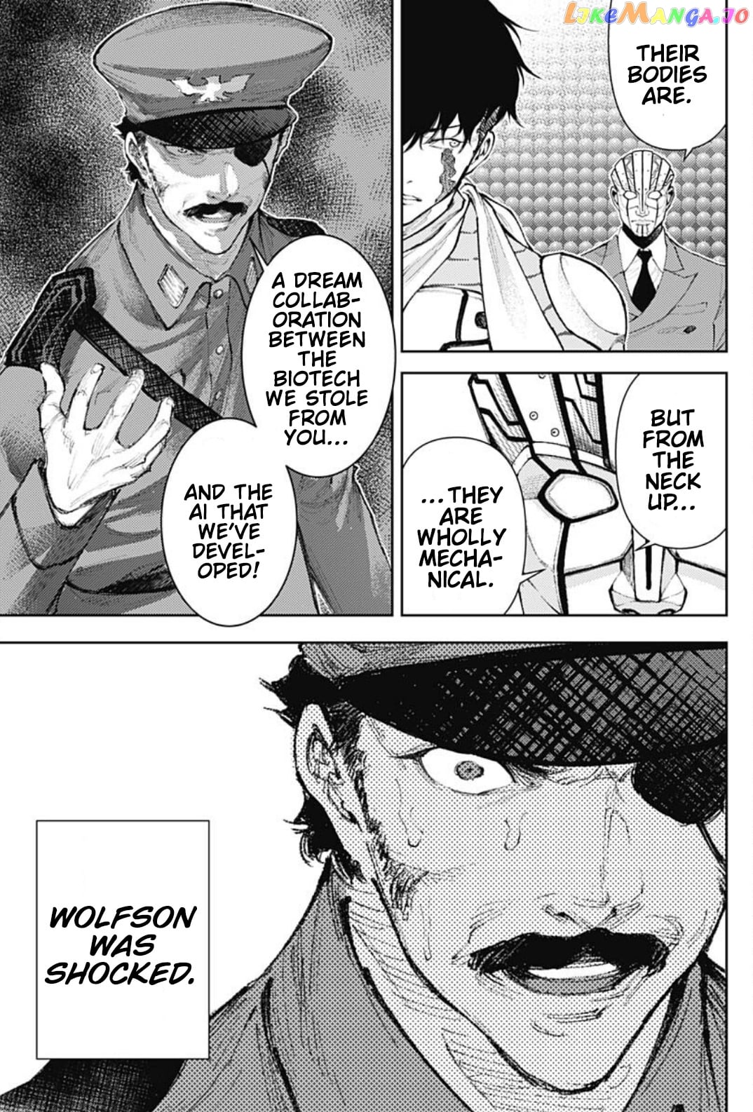 There is no true peace in this world -Shin Kamen Rider SHOCKER SIDE- chapter 24 - page 5