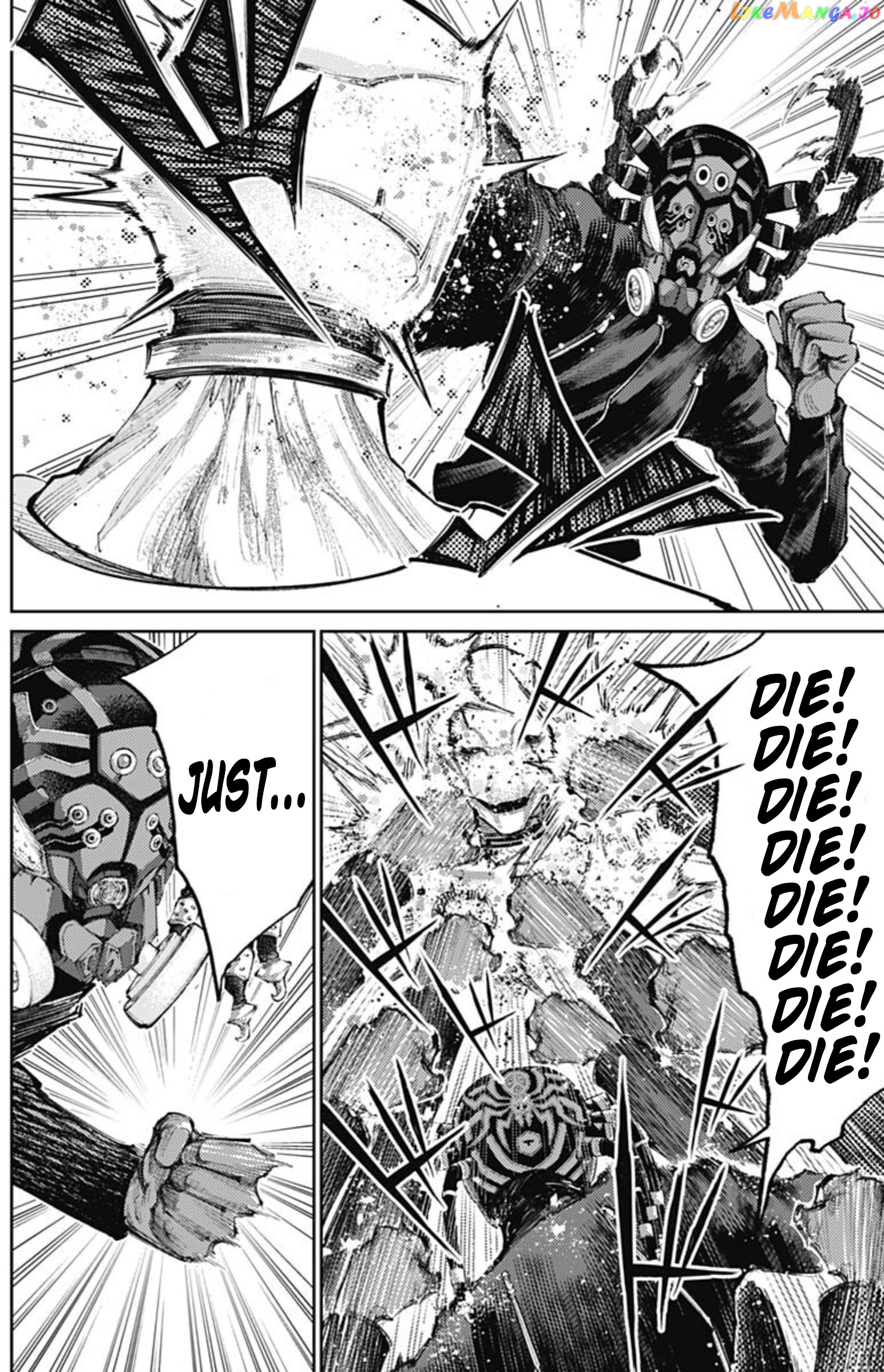 There is no true peace in this world -Shin Kamen Rider SHOCKER SIDE- chapter 25 - page 10