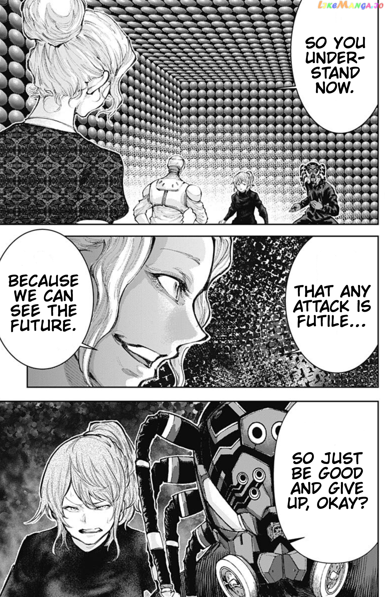 There is no true peace in this world -Shin Kamen Rider SHOCKER SIDE- chapter 25 - page 3