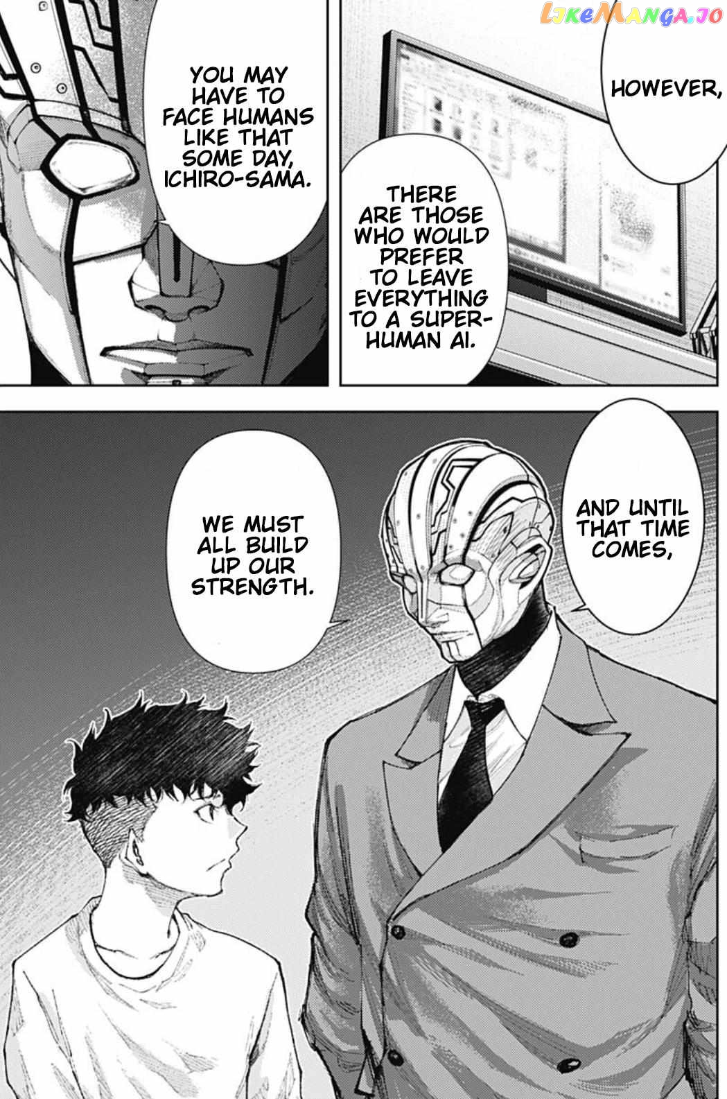 There is no true peace in this world -Shin Kamen Rider SHOCKER SIDE- chapter 12 - page 13