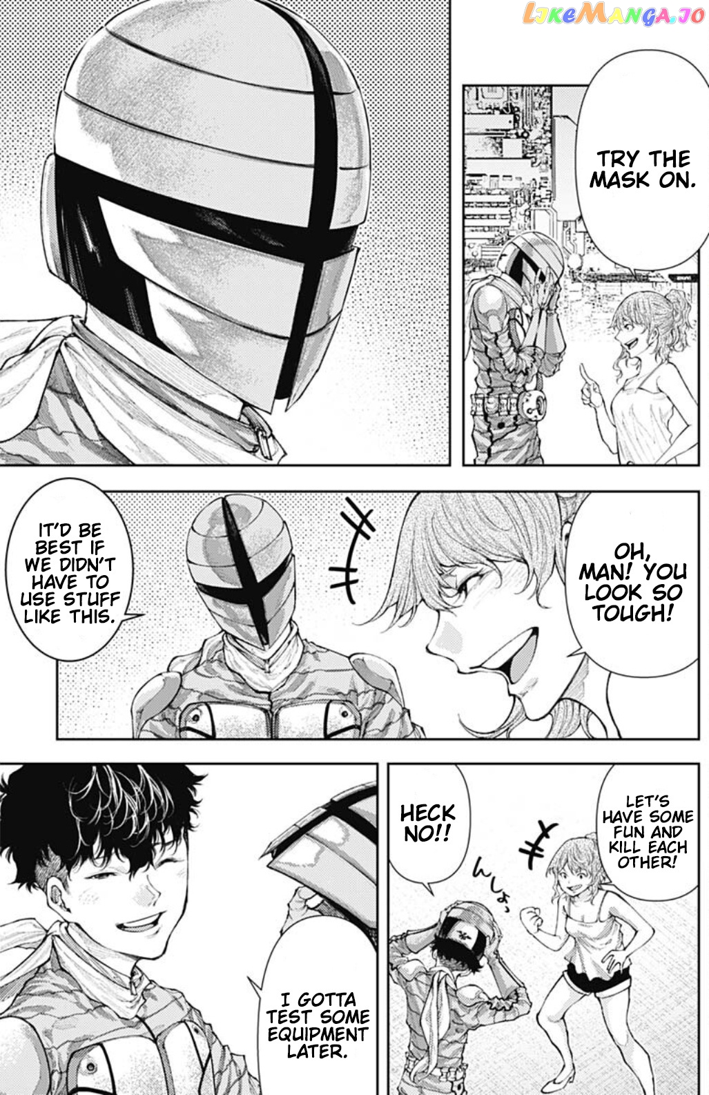 There is no true peace in this world -Shin Kamen Rider SHOCKER SIDE- chapter 14 - page 13