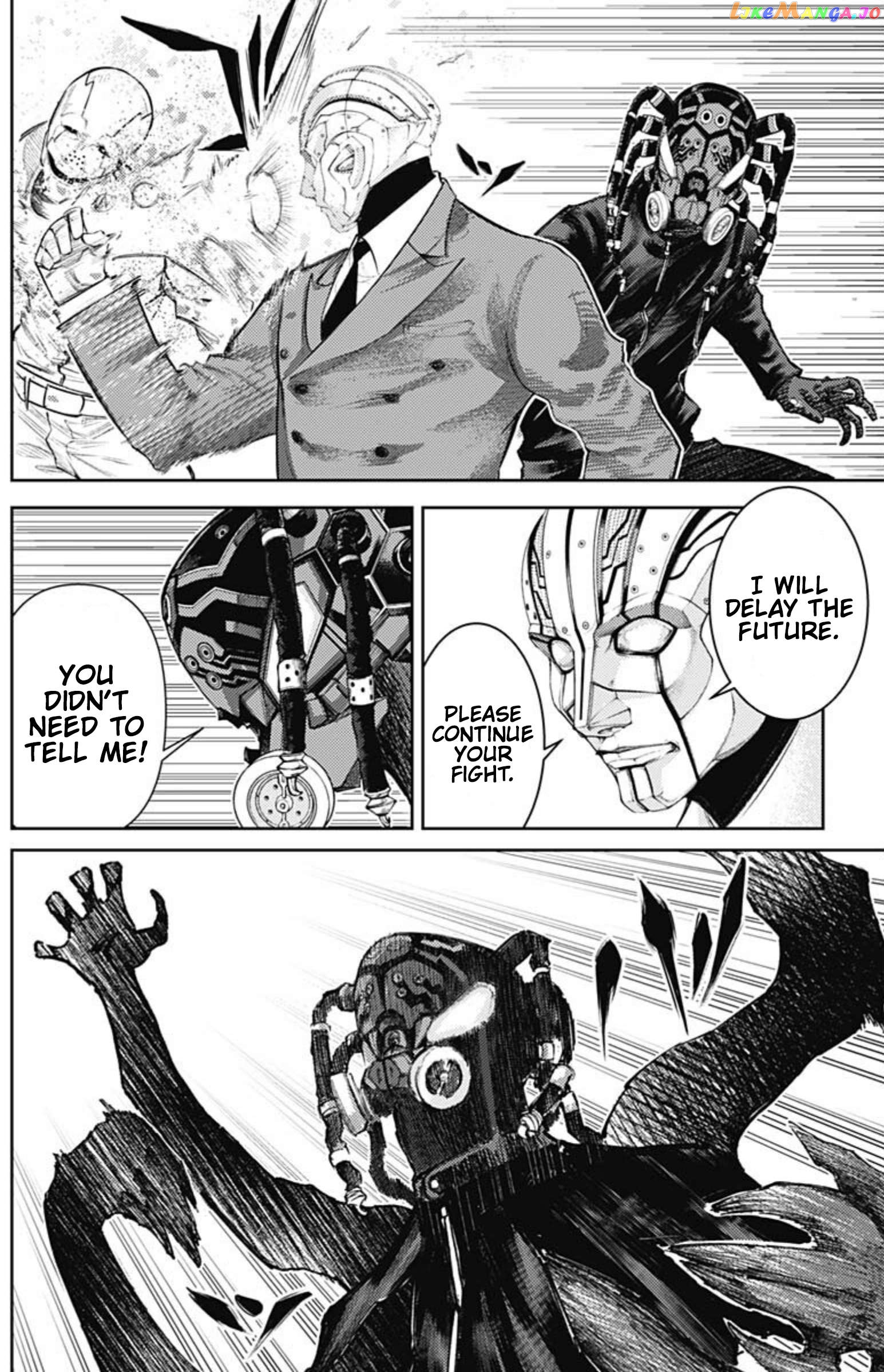 There is no true peace in this world -Shin Kamen Rider SHOCKER SIDE- chapter 27 - page 2