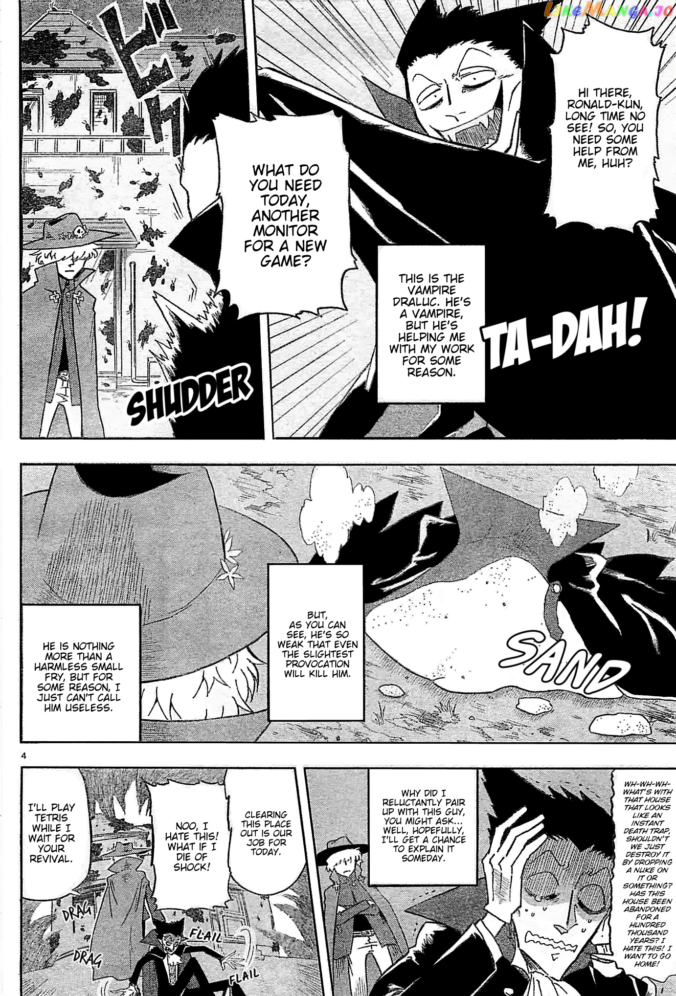 Kyuuketsuki Sugu Shinu chapter 0.5 - page 4
