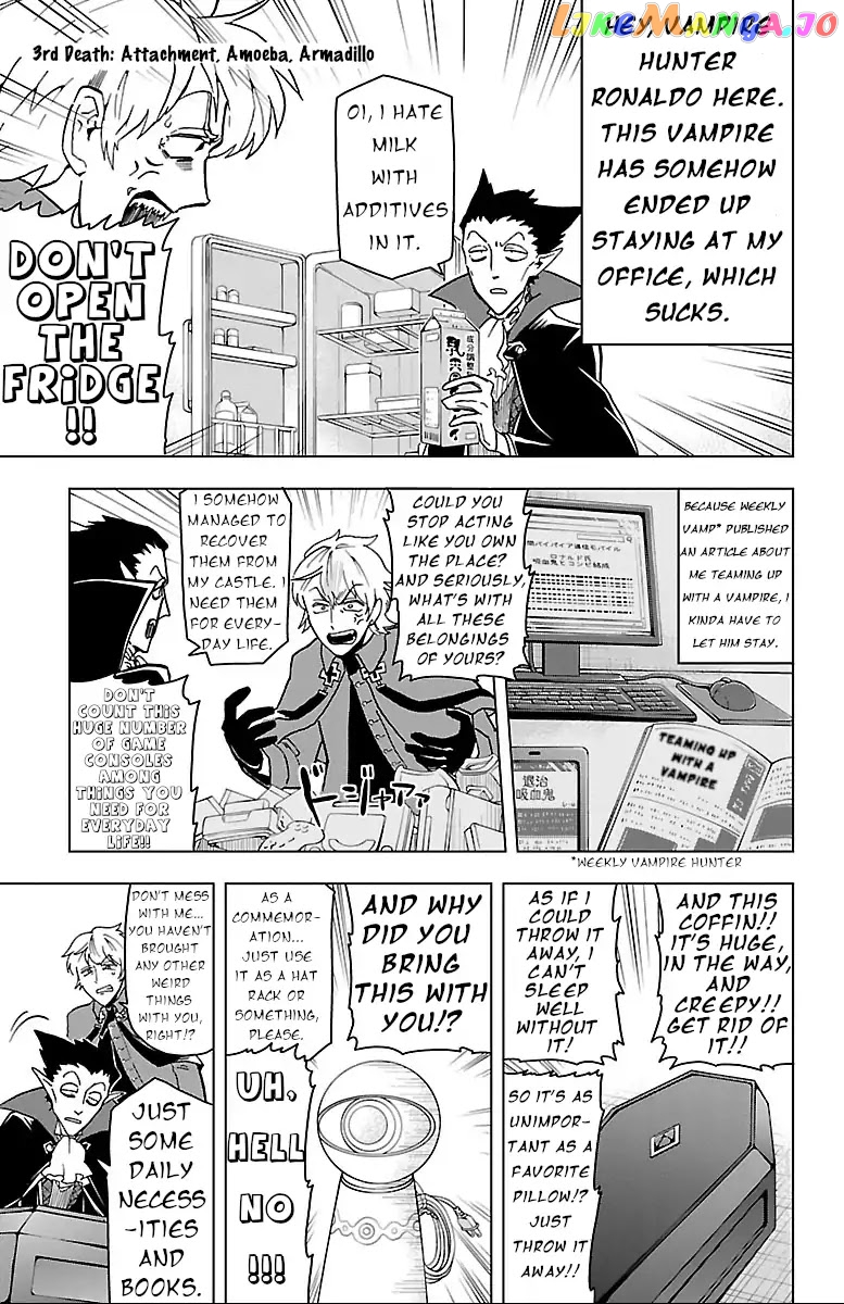 Kyuuketsuki Sugu Shinu chapter 3 - page 3