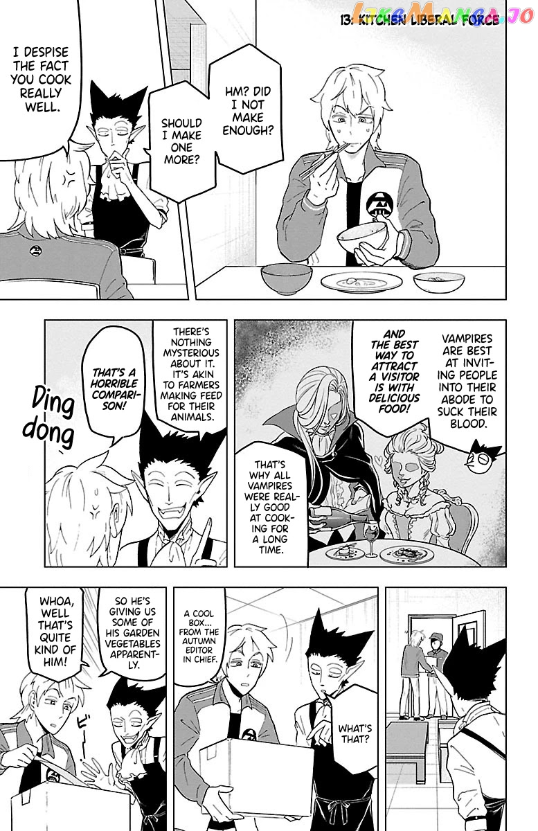 Kyuuketsuki Sugu Shinu chapter 13 - page 1