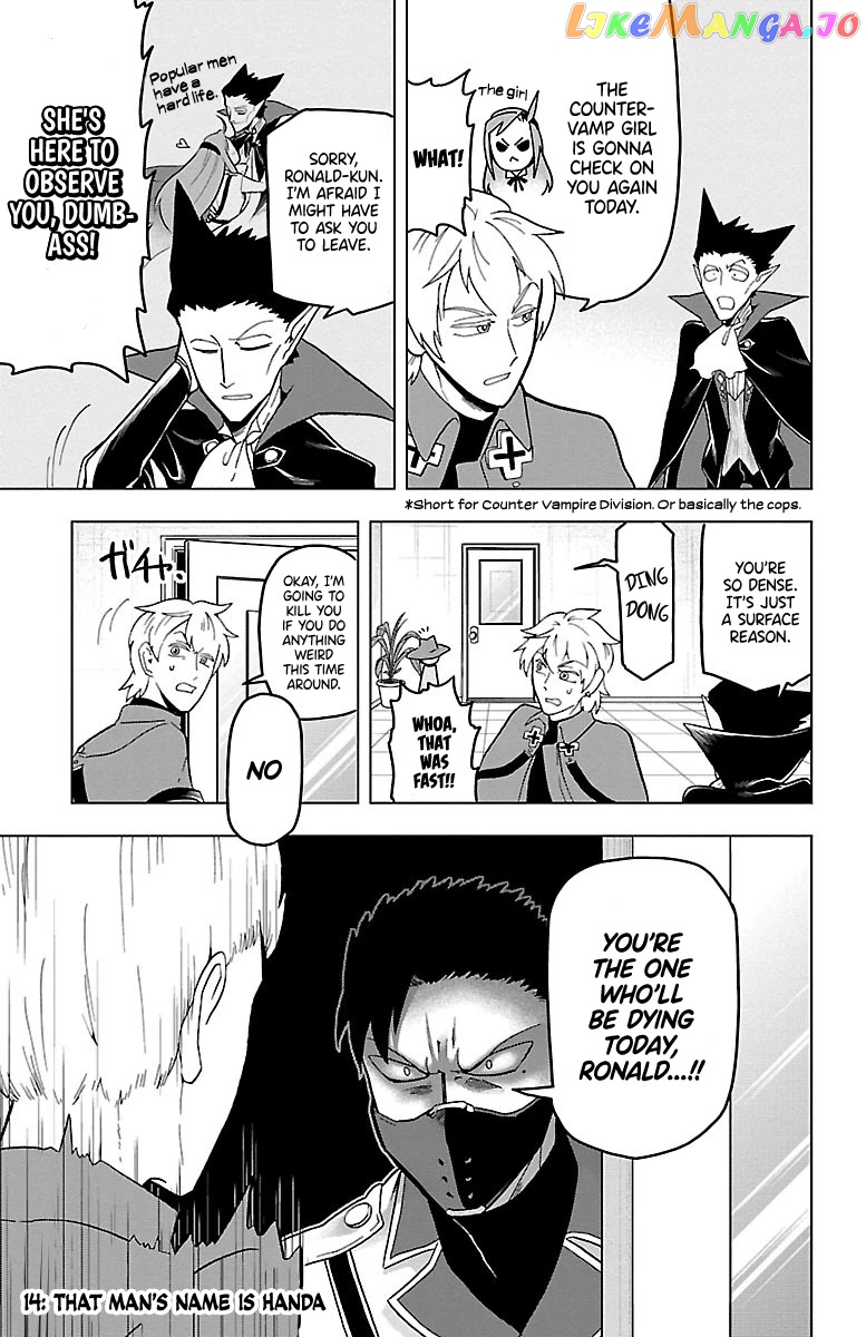 Kyuuketsuki Sugu Shinu chapter 14 - page 1