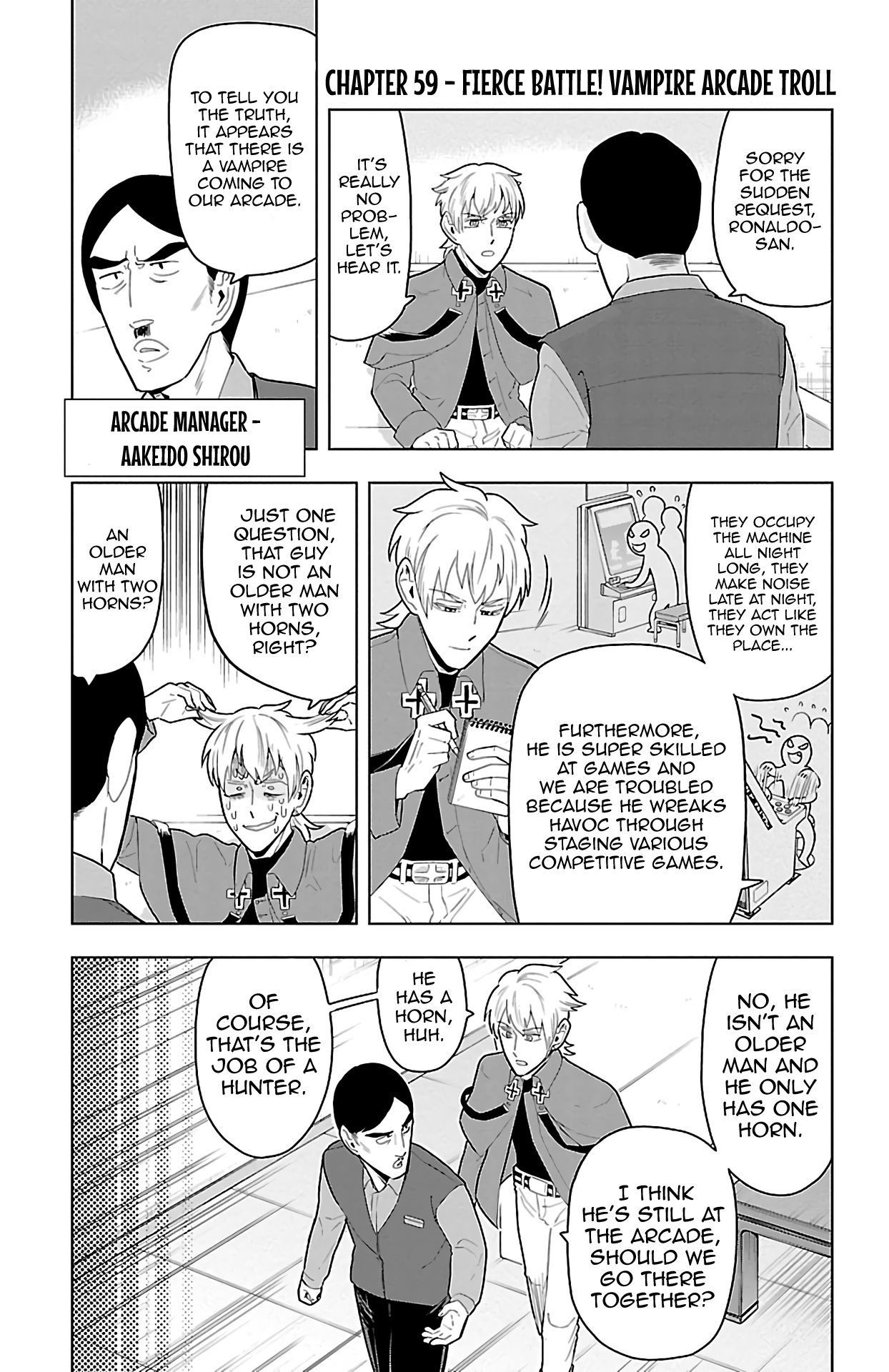 Kyuuketsuki Sugu Shinu chapter 59 - page 1