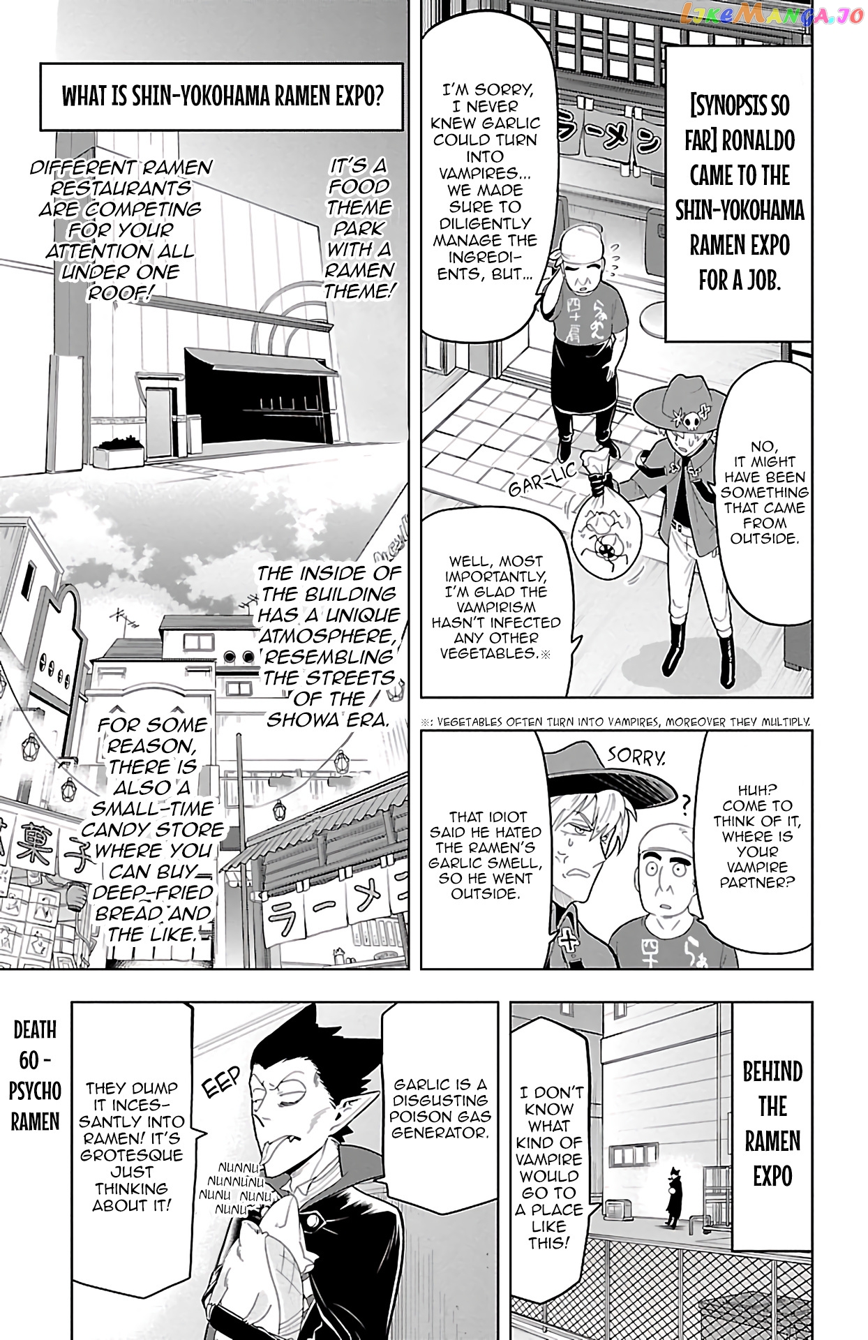 Kyuuketsuki Sugu Shinu chapter 60 - page 4
