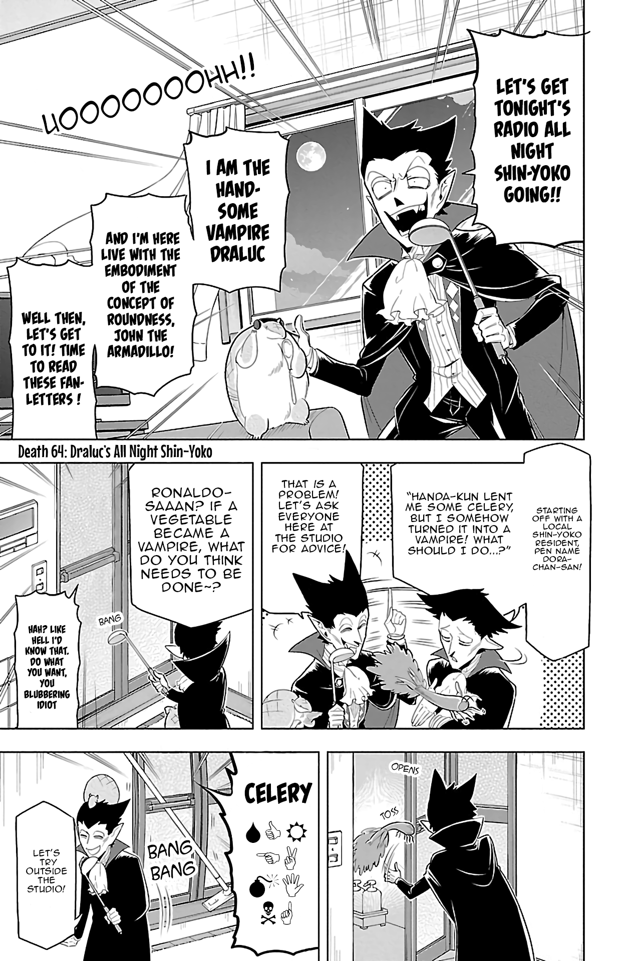 Kyuuketsuki Sugu Shinu chapter 64 - page 1
