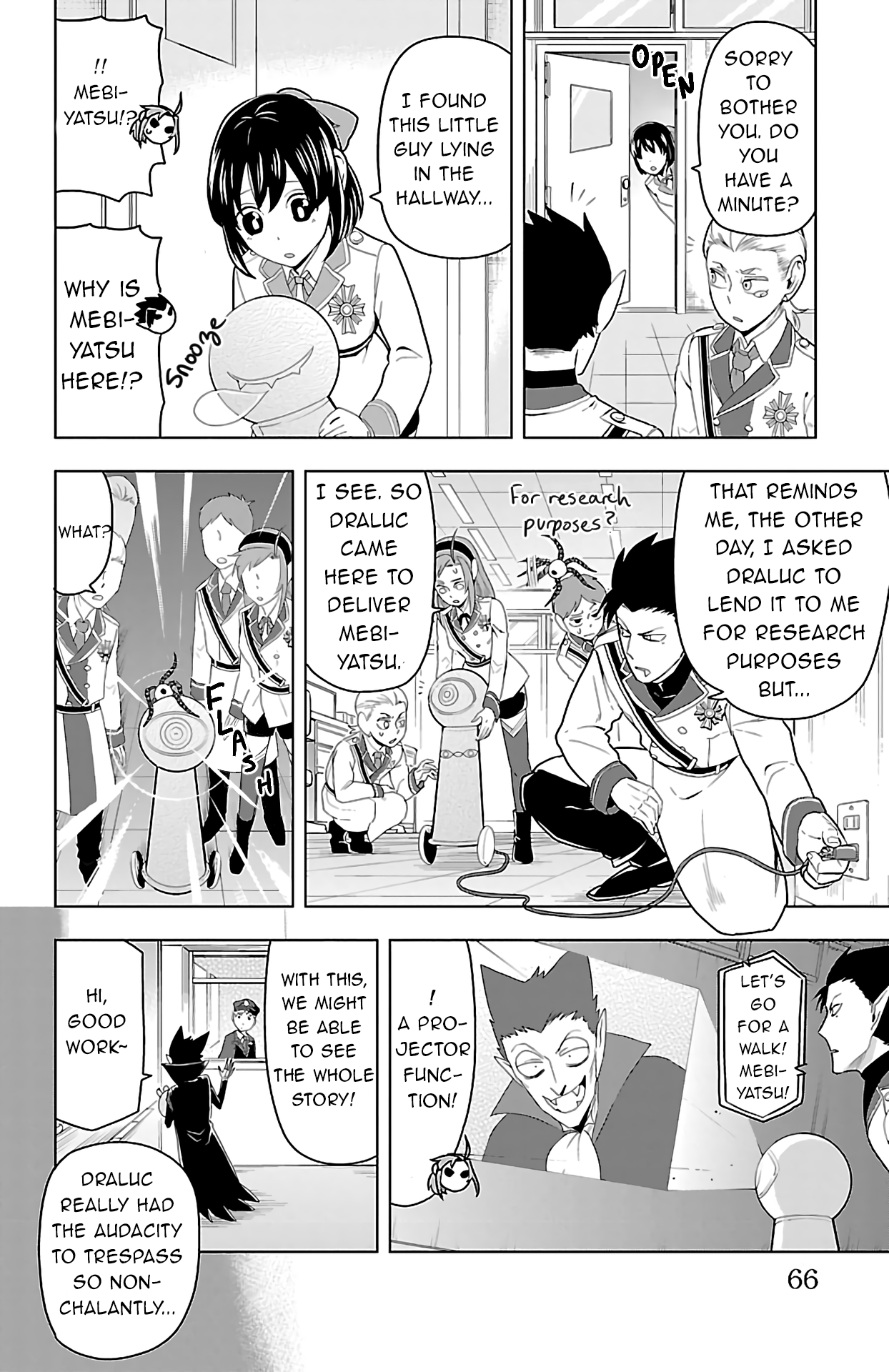 Kyuuketsuki Sugu Shinu chapter 65 - page 8