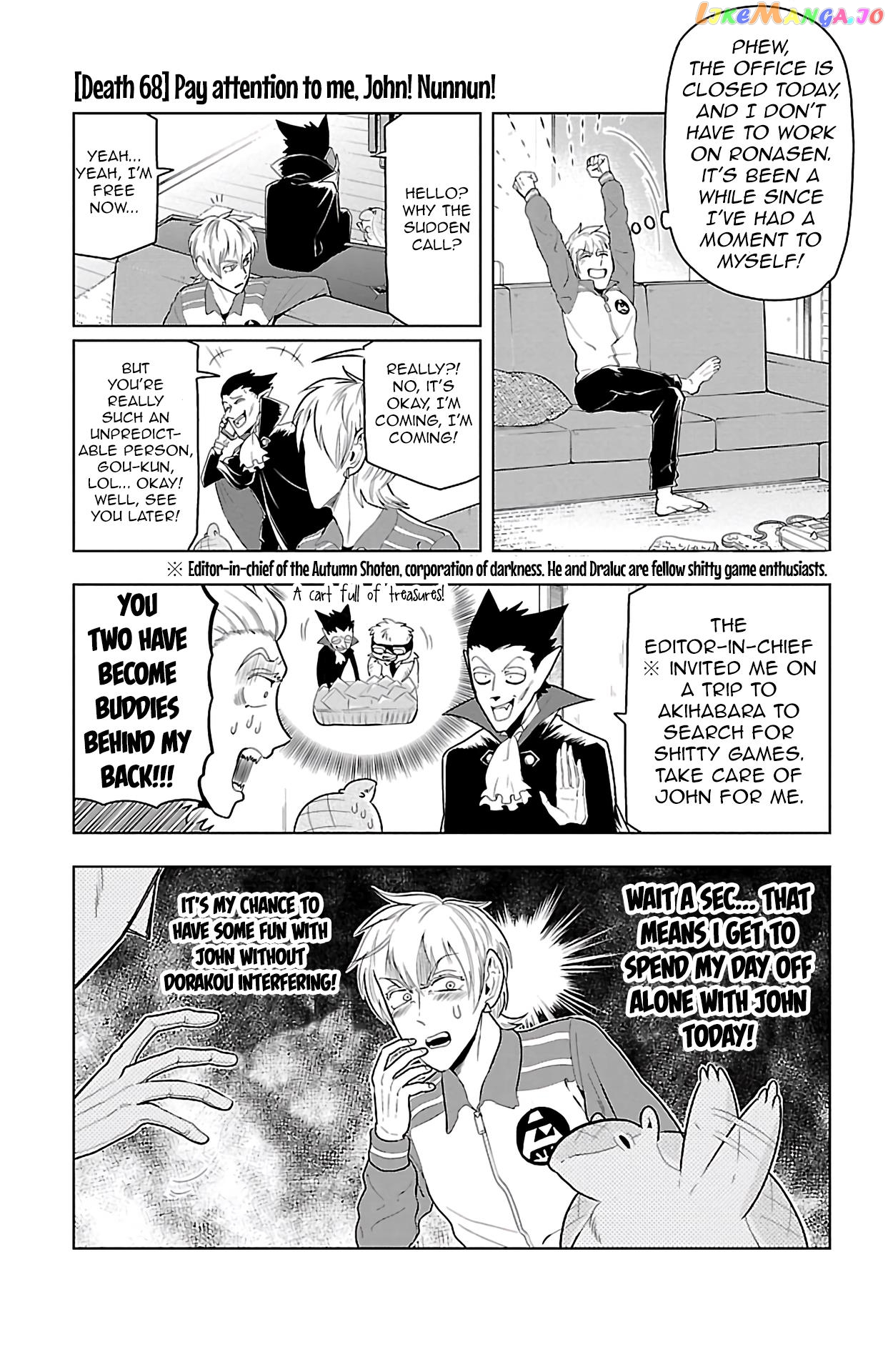 Kyuuketsuki Sugu Shinu chapter 68 - page 1