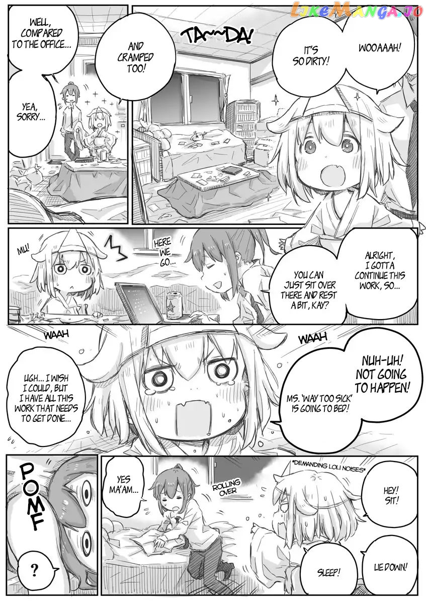 Ms. Corporate Slave Wants To Be Healed By A Loli Spirit chapter 5 - page 1