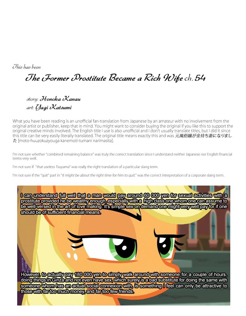 The Former Prostitute Became A Rich Wife chapter 54 - page 23