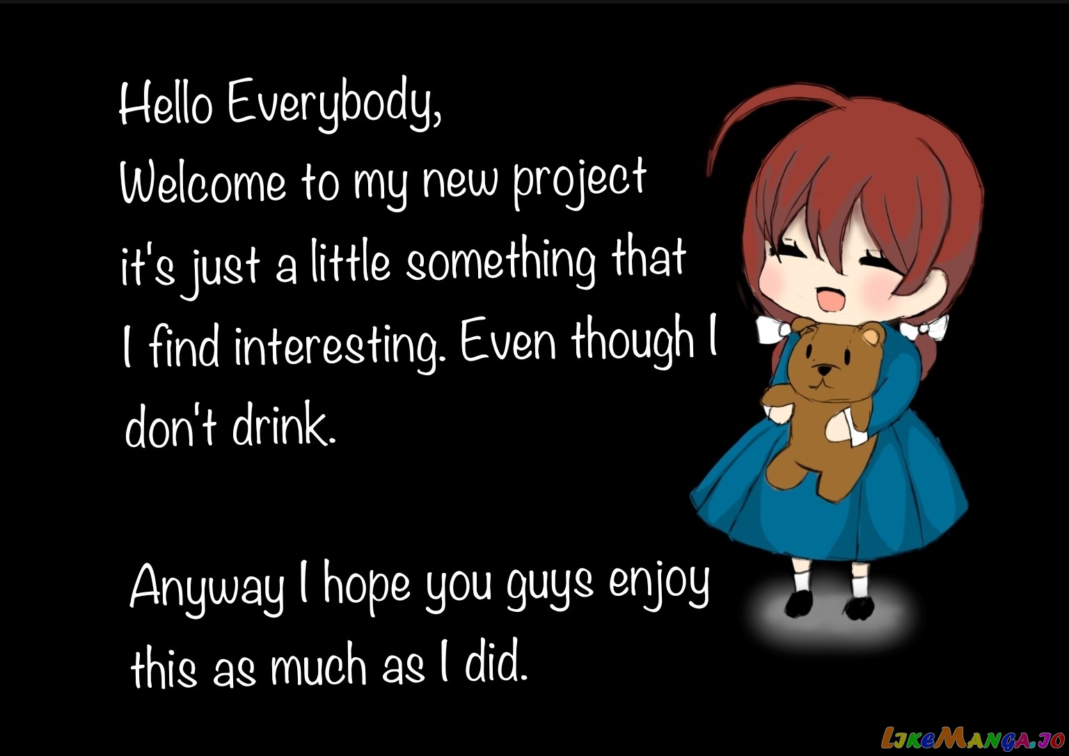 Let’s Get Drunk With Amber Dreams ~Amber Days And Golden Nights~ chapter 1 - page 1