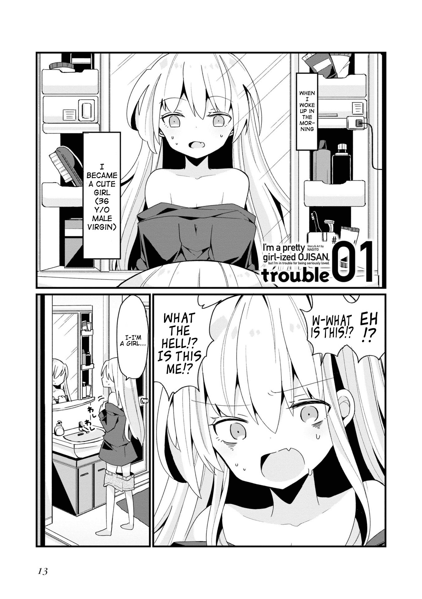 Bishoujokashita Oji-San Dakedo, Gachi Koi Sarete Komattemasu chapter 1 - page 1