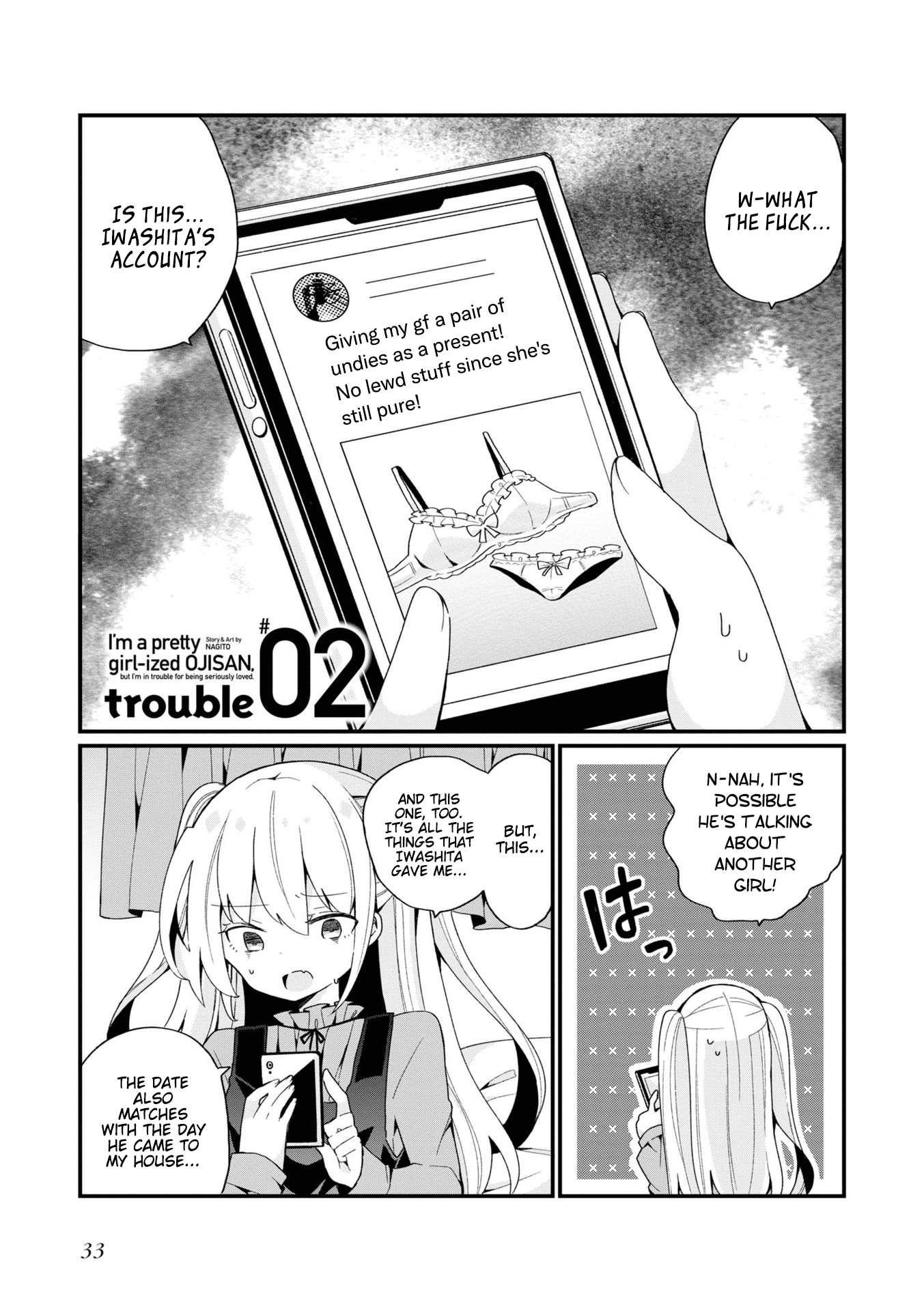 Bishoujokashita Oji-San Dakedo, Gachi Koi Sarete Komattemasu chapter 2 - page 1
