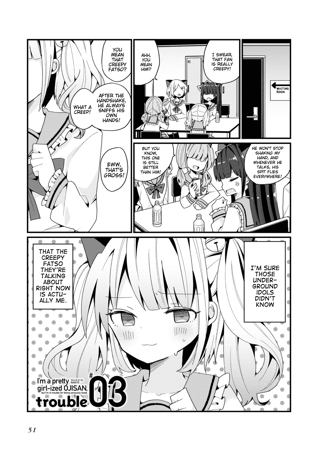 Bishoujokashita Oji-San Dakedo, Gachi Koi Sarete Komattemasu chapter 3 - page 1