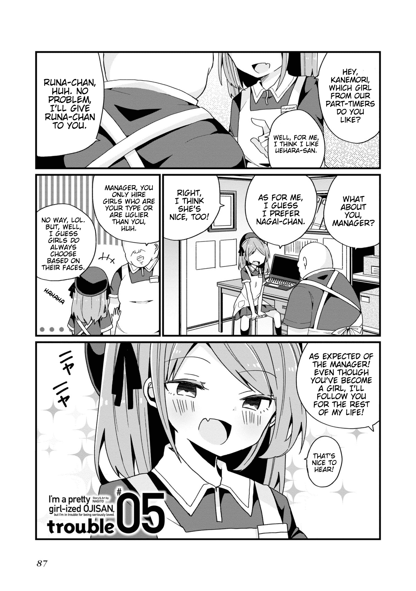 Bishoujokashita Oji-San Dakedo, Gachi Koi Sarete Komattemasu chapter 5 - page 1