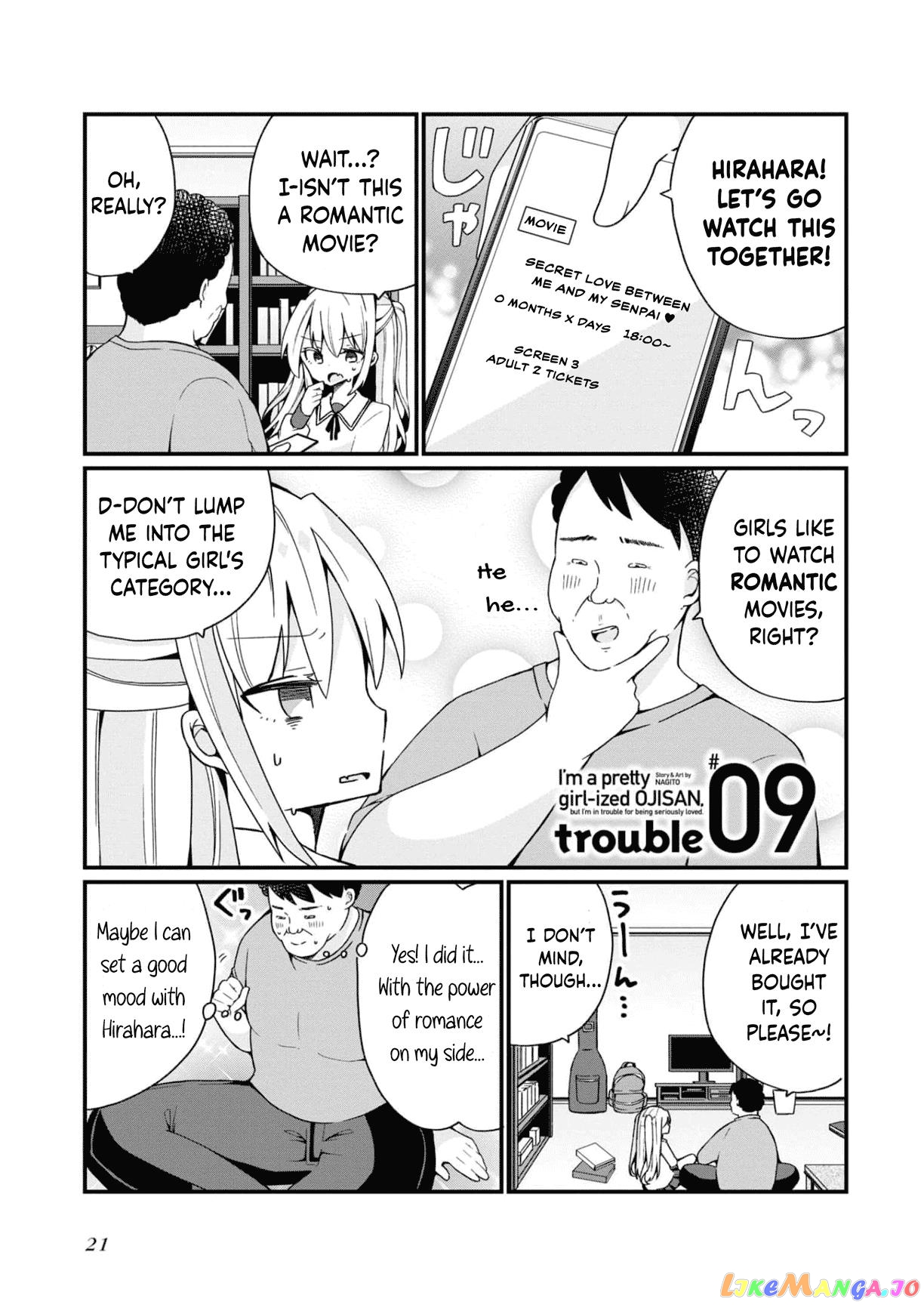 Bishoujokashita Oji-San Dakedo, Gachi Koi Sarete Komattemasu chapter 9 - page 1