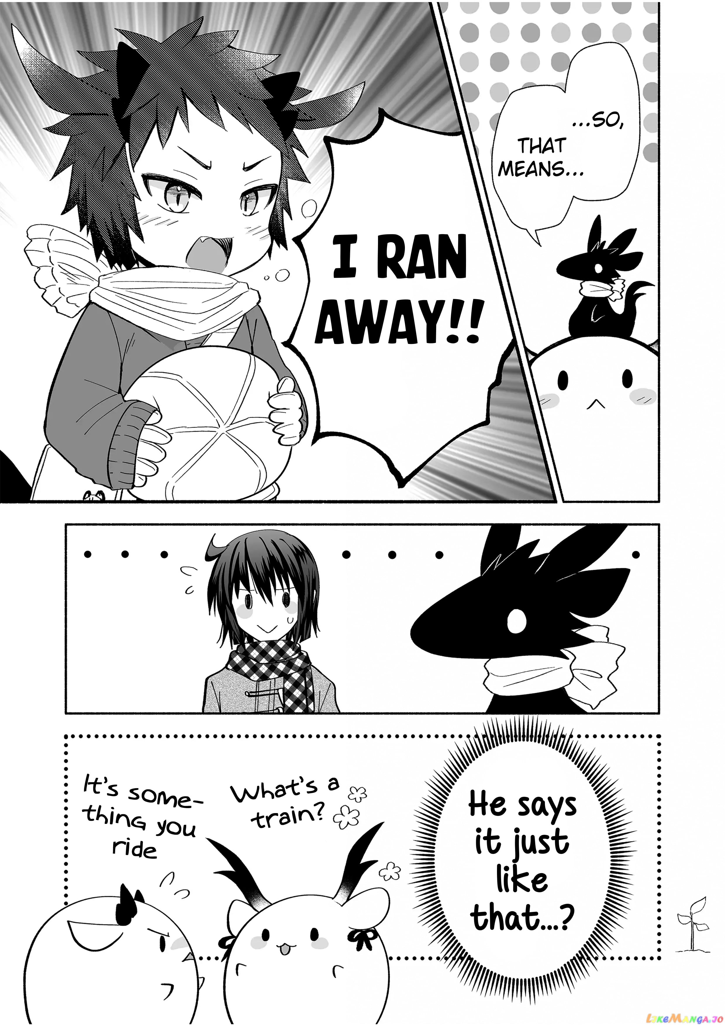 Rinjin-chan ga shinpai chapter 105 - page 5