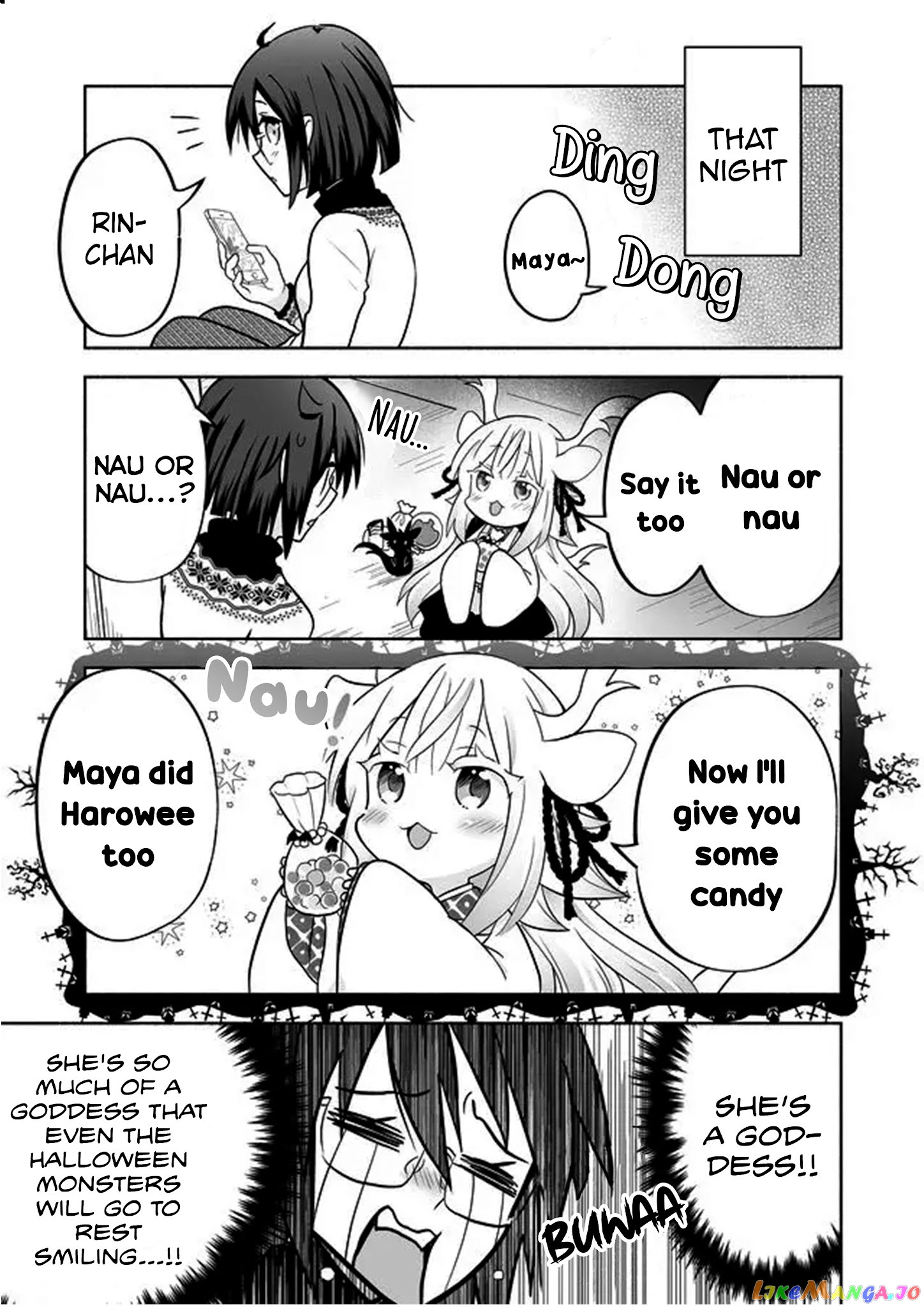 Rinjin-chan ga shinpai chapter 47 - page 5