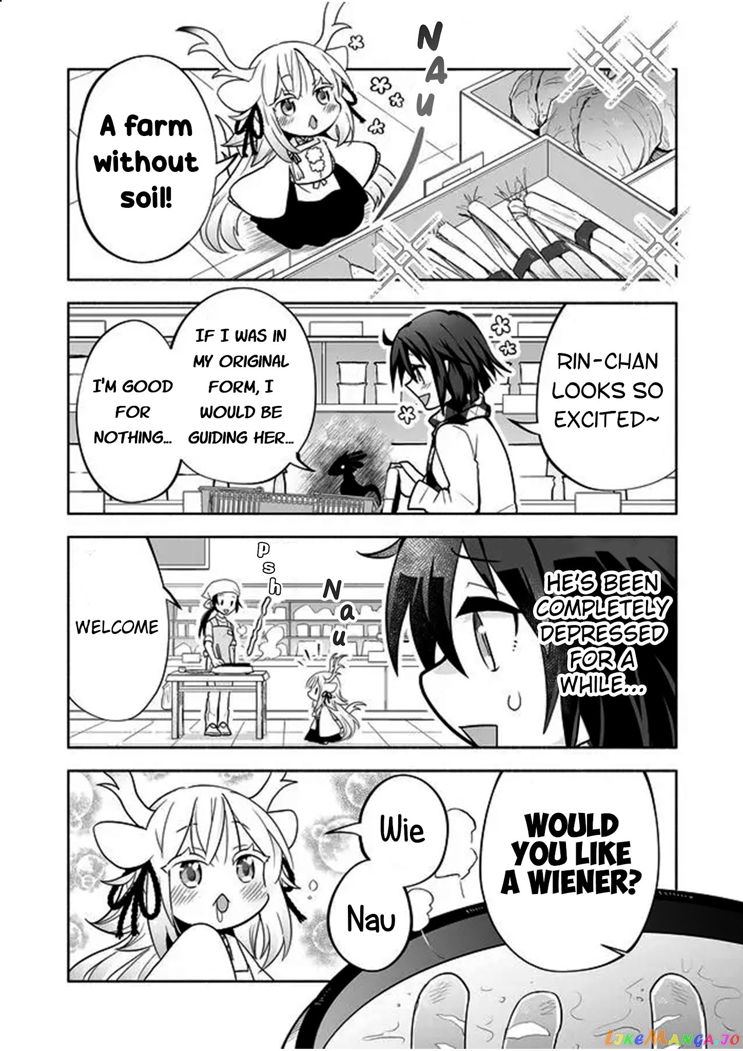 Rinjin-chan ga shinpai chapter 48 - page 4