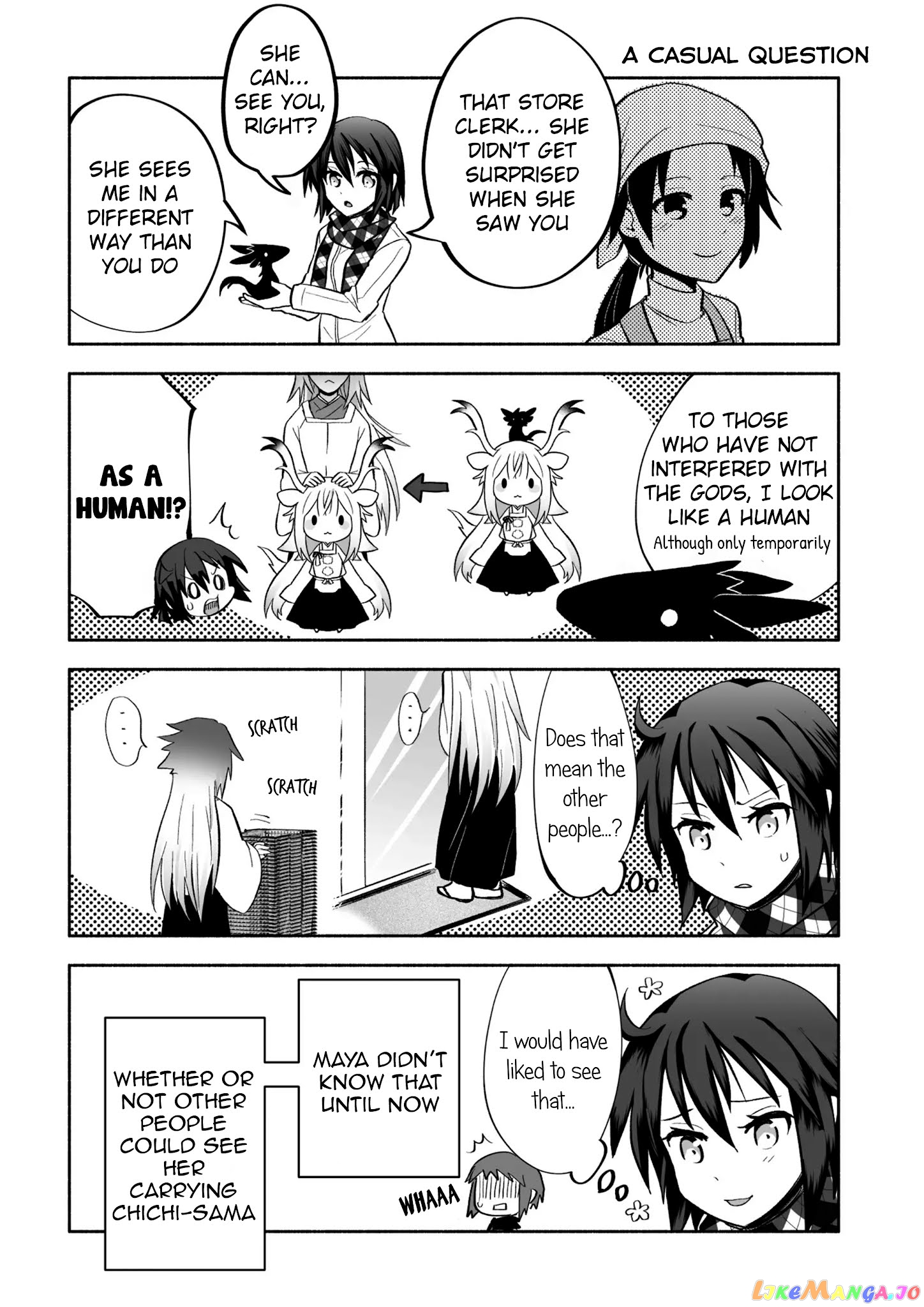 Rinjin-chan ga shinpai chapter 48 - page 6