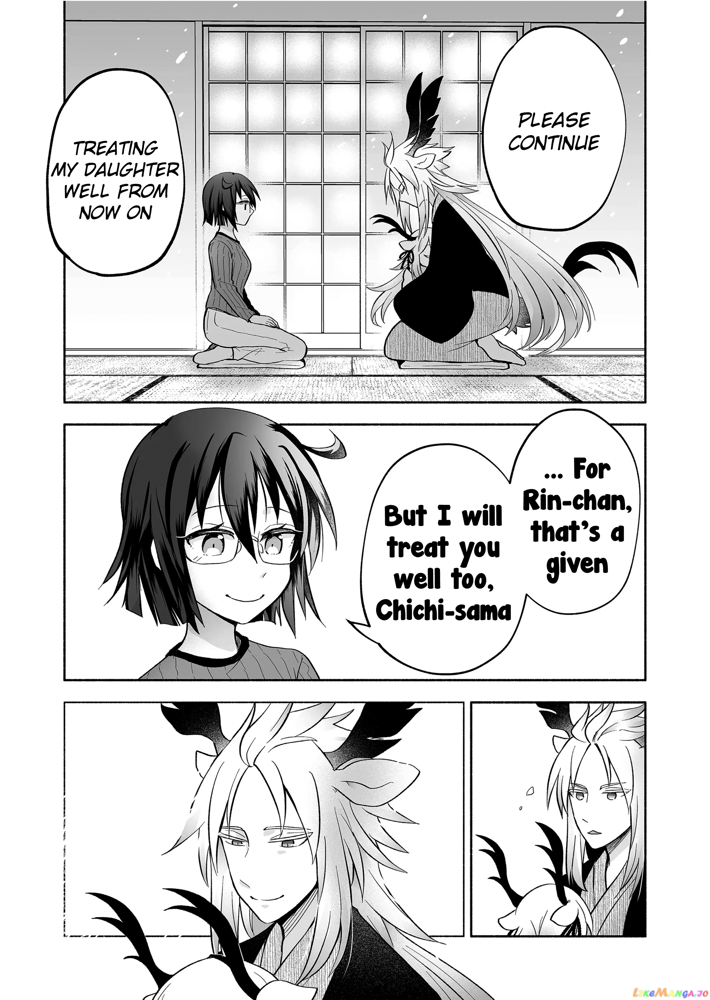 Rinjin-chan ga shinpai chapter 64 - page 3