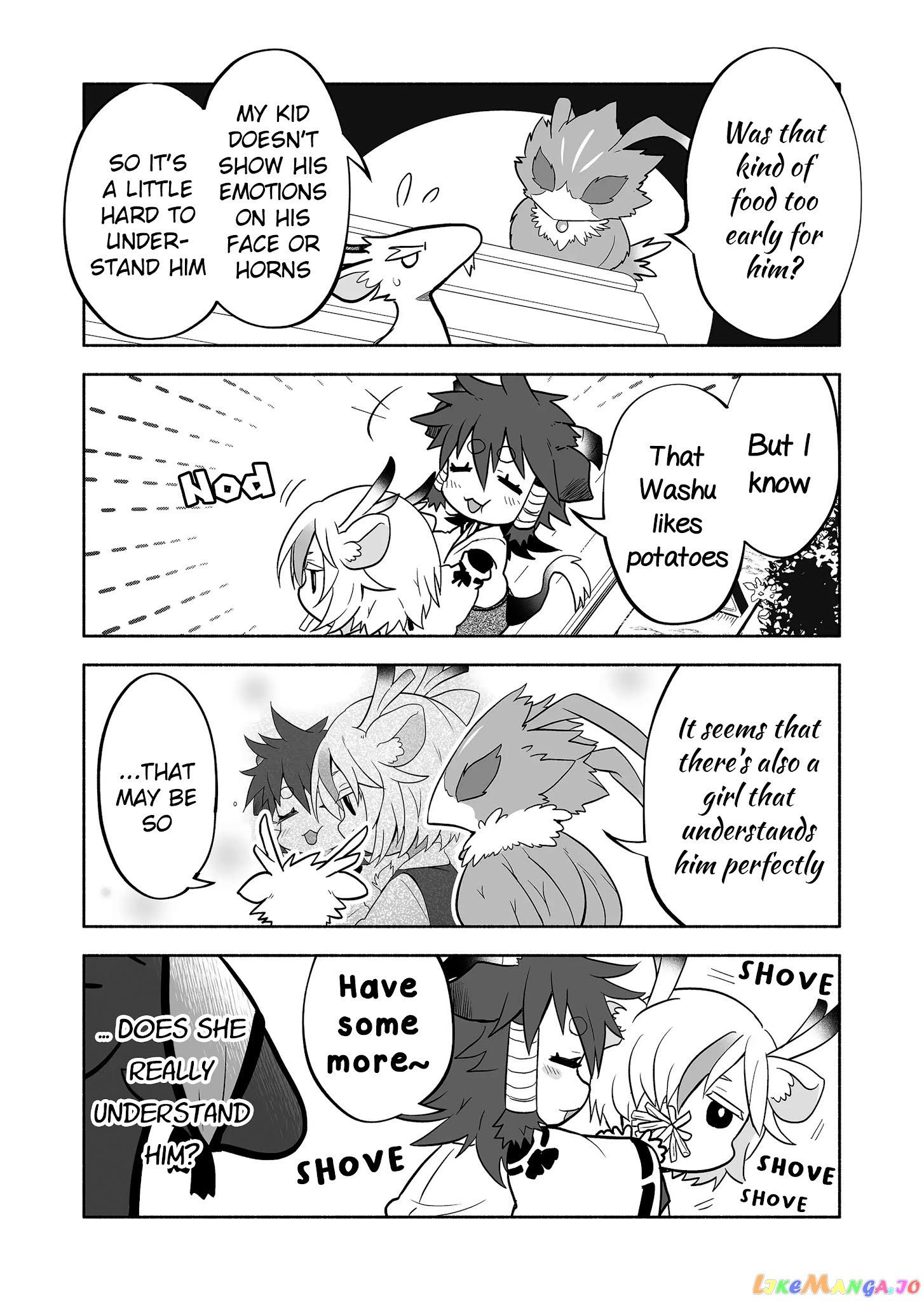 Rinjin-chan ga shinpai chapter 49 - page 4