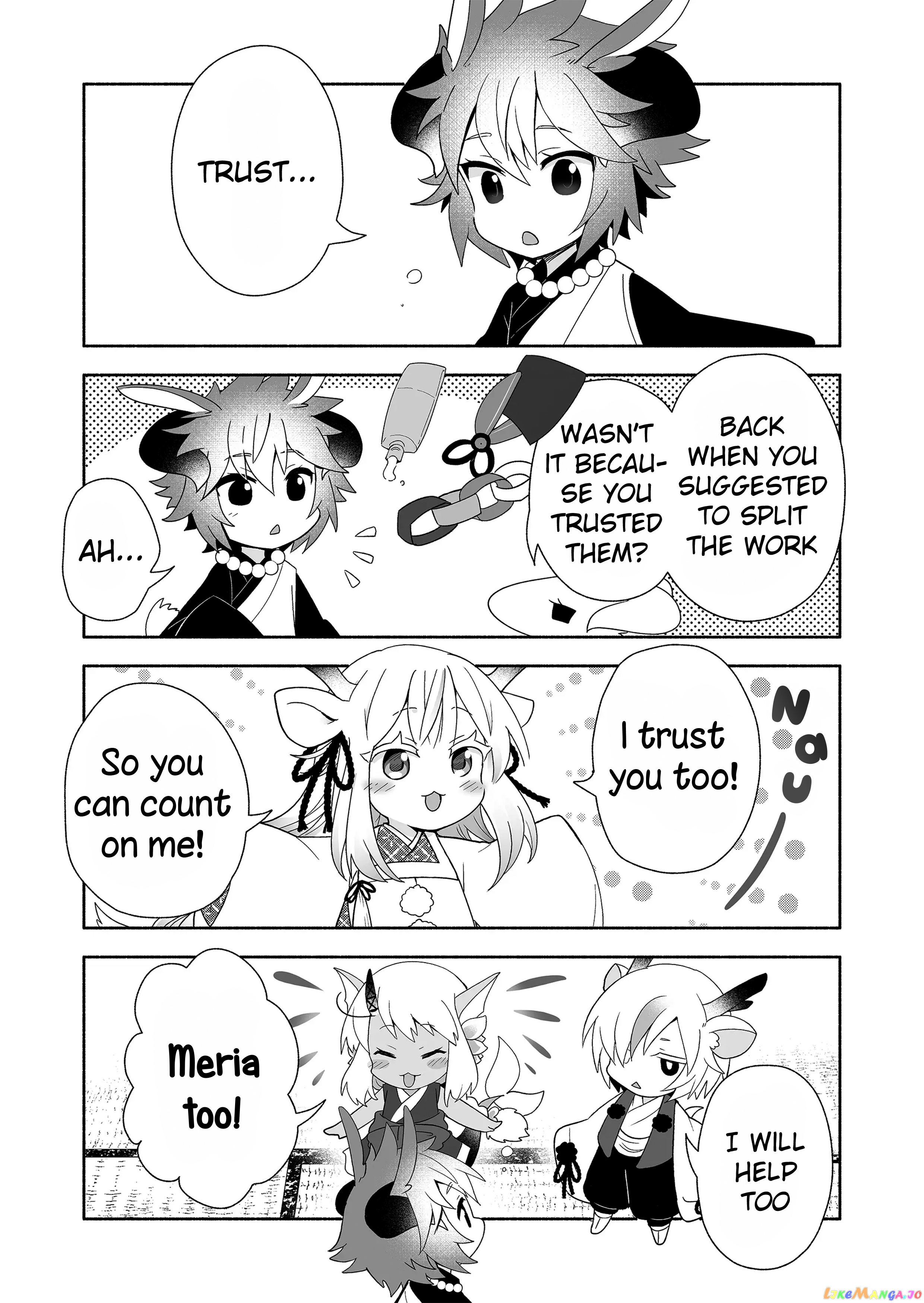 Rinjin-chan ga shinpai chapter 92 - page 3