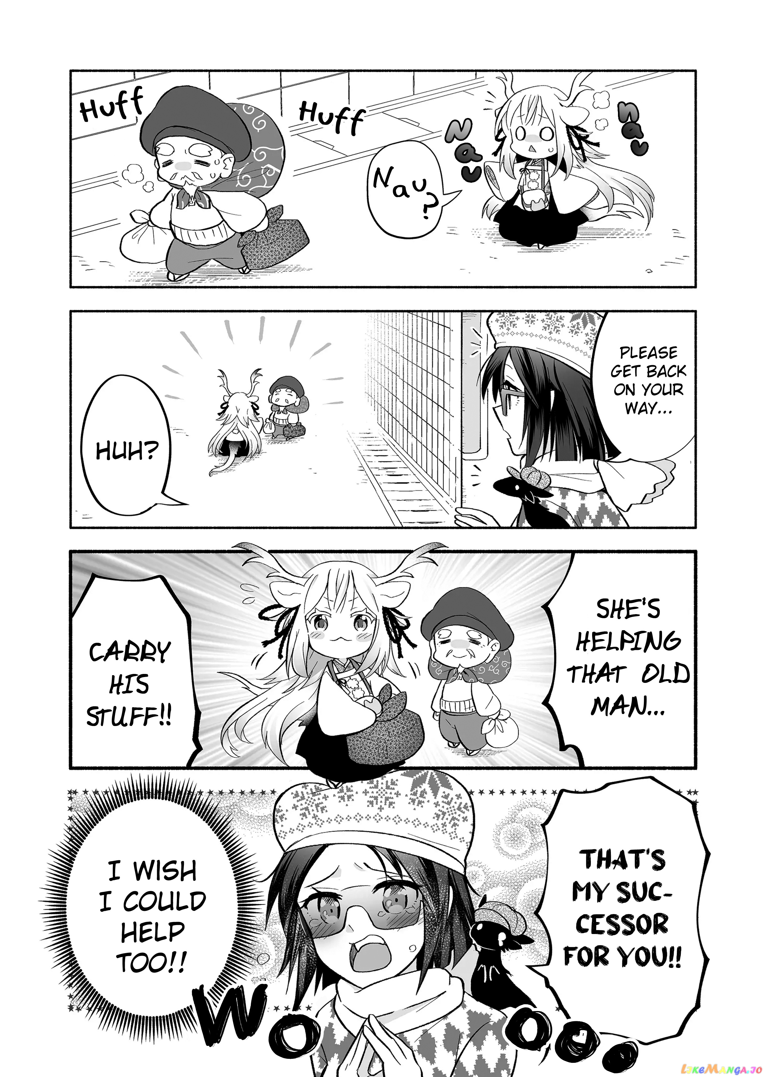 Rinjin-chan ga shinpai chapter 52 - page 6