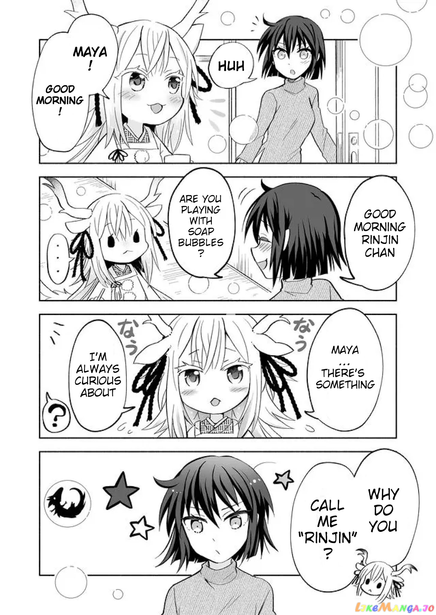 Rinjin-chan ga shinpai chapter 9 - page 2