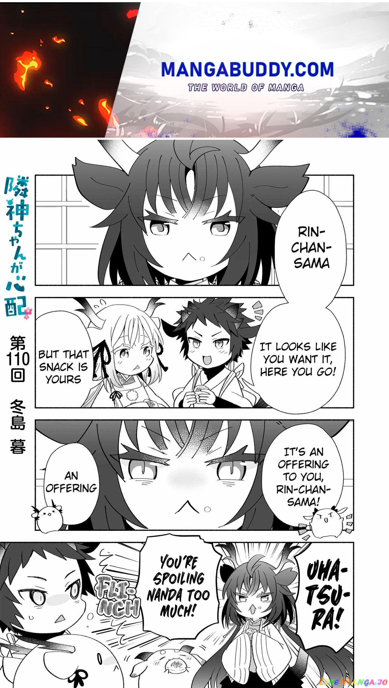 Rinjin-chan ga shinpai chapter 110 - page 1